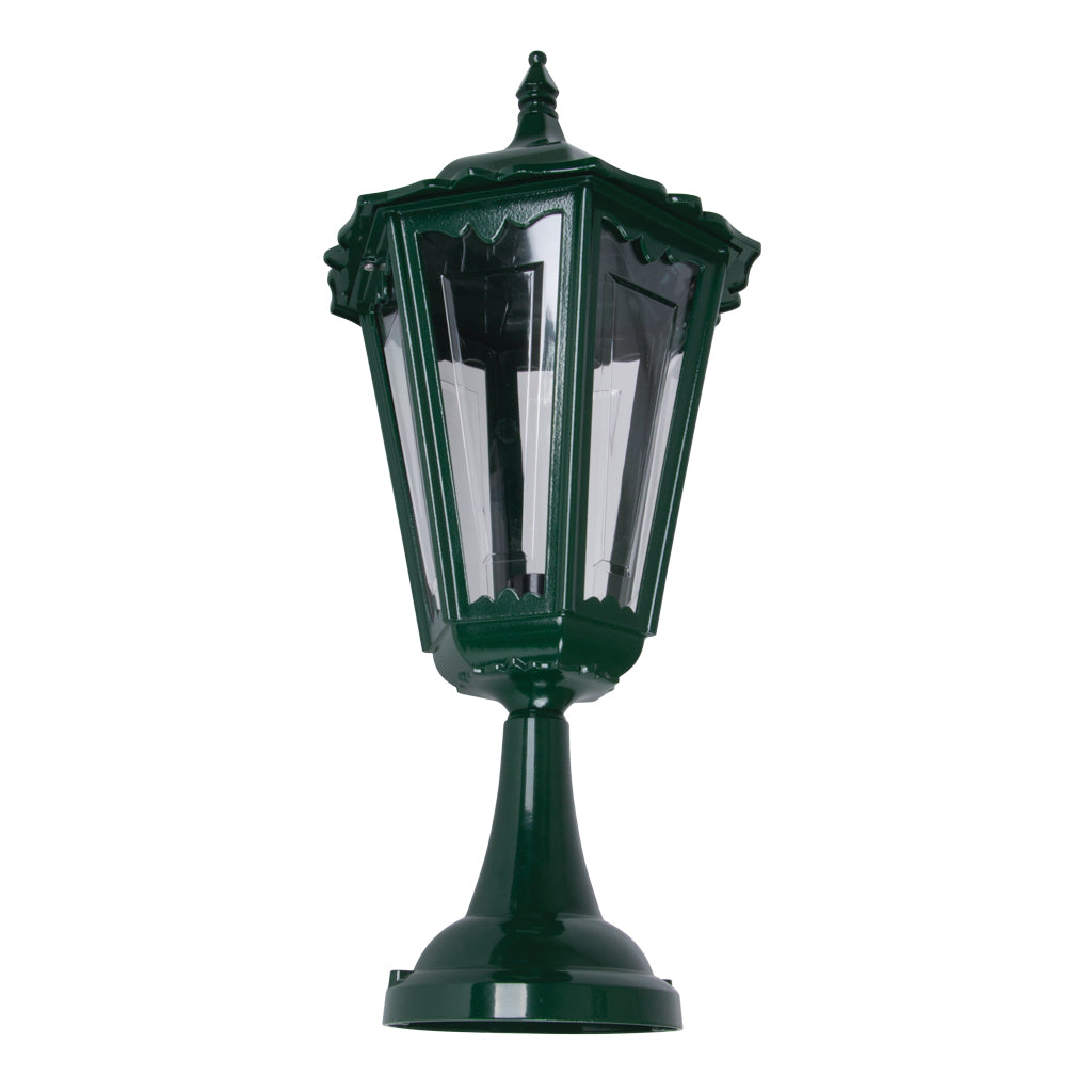 Domus CHESTER-LARGE PILLAR MOUNT B22 LED Weatherproof Beige/ Black/ Burgundy/ Green/ White IP43 - 15074, 15075, 15076, 15077, 15079