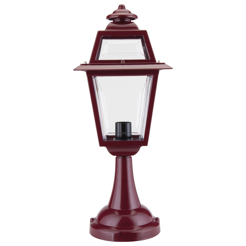 Domus AVIGNON PILLAR MOUNT B22 LED Weatherproof Beige/ Black/ Burgundy/ Green/ White IP43- Avignon