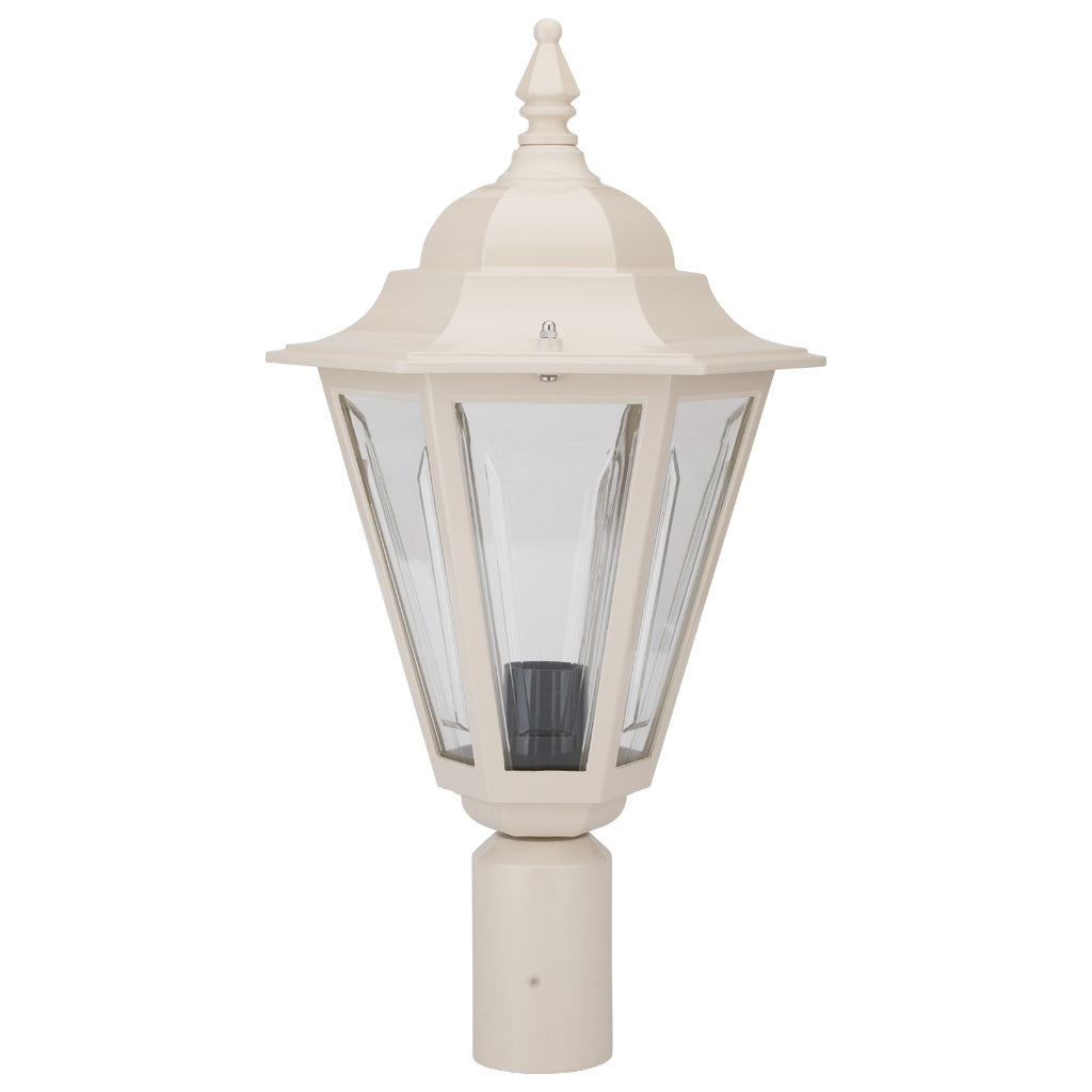 Domus TURIN POST TOP LED Weatherproof Beige/ Black/ Burgundy/ Green/ White IP43 - 15476, 15477, 15478, 15479, 15481