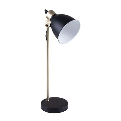 Domus LEAH-DL Table Lamp Black/ White 240V IP20 - 22536, 22537