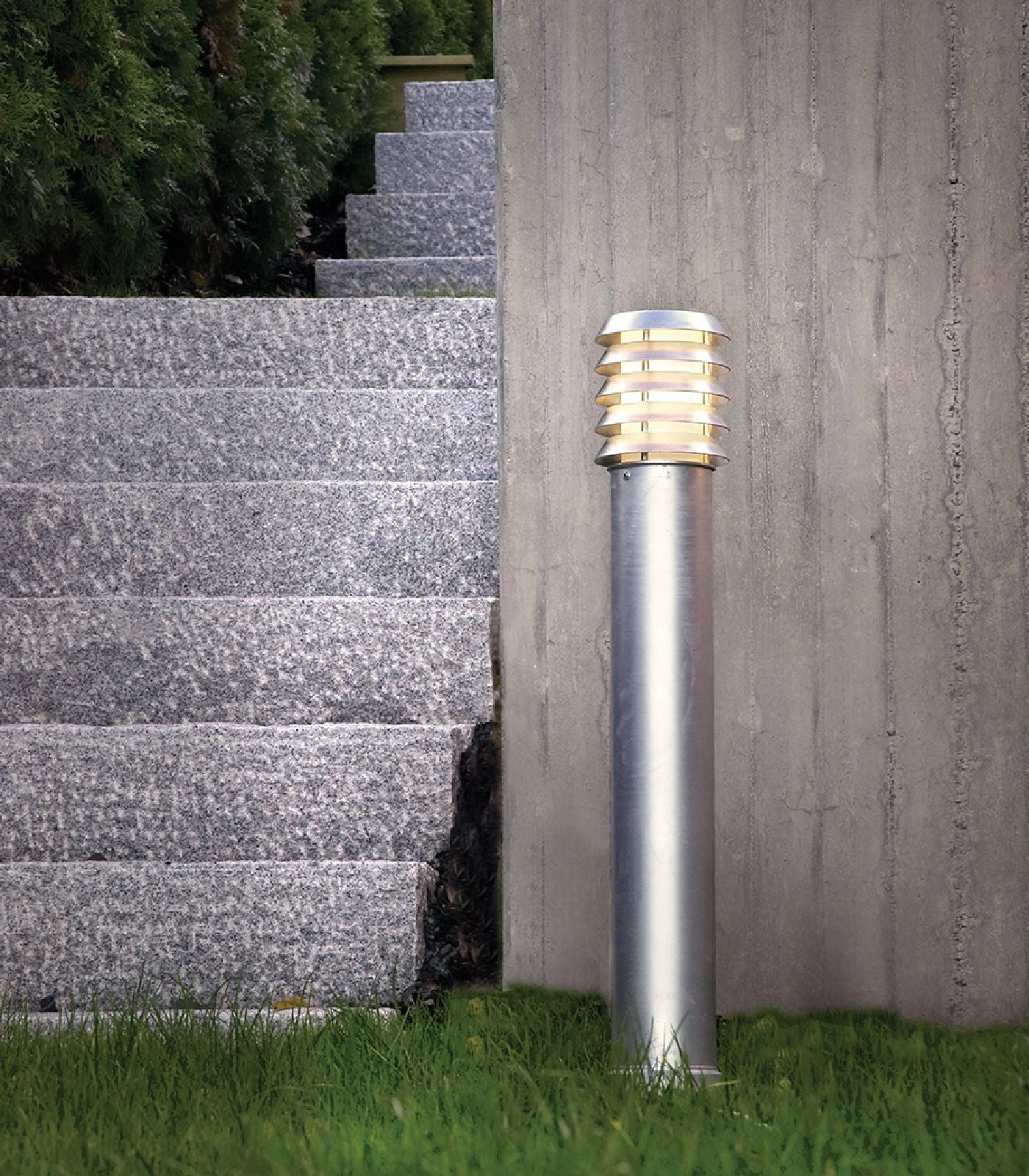 Norlys Alta LED Bollards Black/ Galvanized Steel IP65 - NLYS.293, NLYS.291