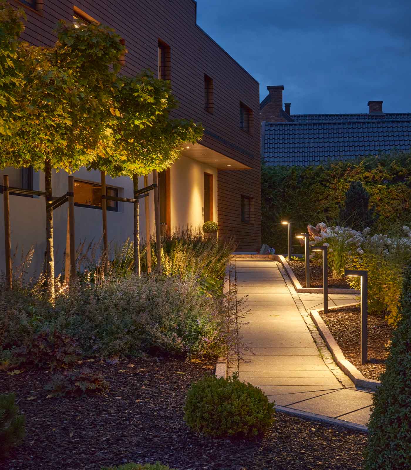 Norlys Asker LED Bollards 3000K Black/ Aluminium/ Graphite IP65 - NLYS.1311B, NLYS.1311AL, NLYS.1311GR