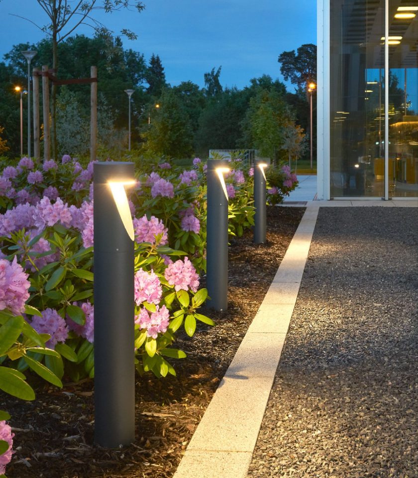 Norlys Oppland LED Bollards 3000K Aluminium/ Graphite 8.5W IP54 - NLYS.1321AL, NLYS.1321GR