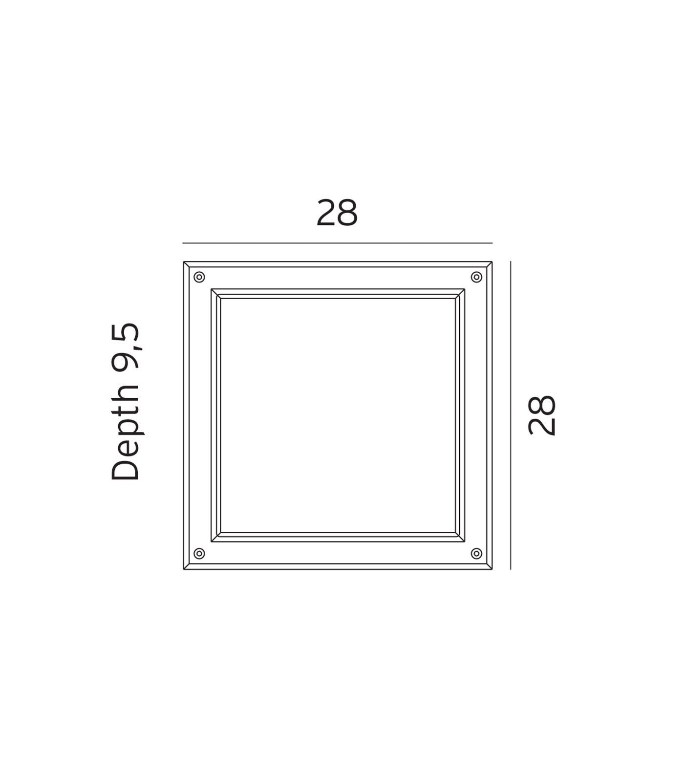 Norlys Nordland Ceiling Light Aluminium / Graphite / White IP65 - NLYS.7120 - Norlys