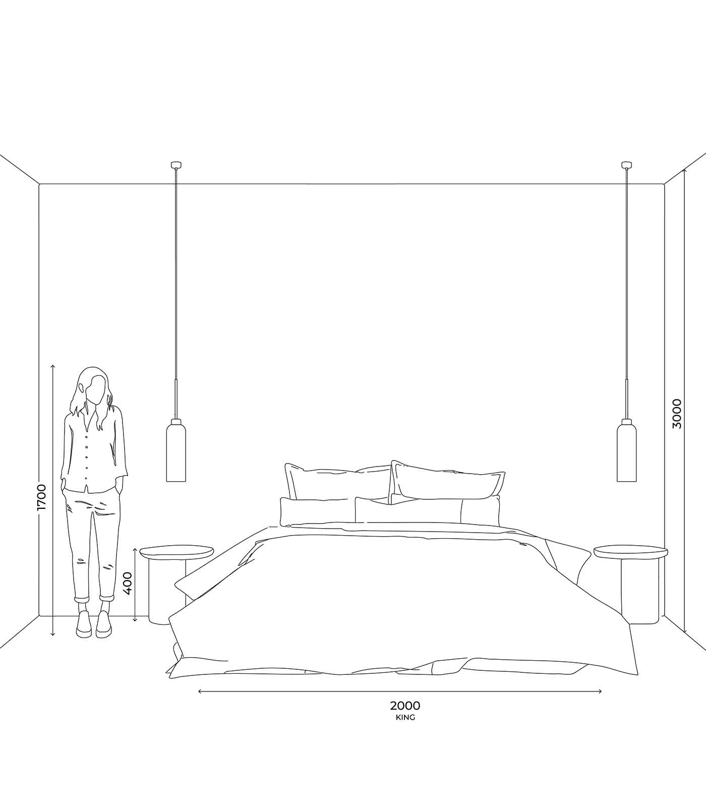 Lighting Republic Parlour Lite Elong Interior Pendant Amber/ Clear/ White/ Smoke - LR.i02.26. + LR.A01.007.