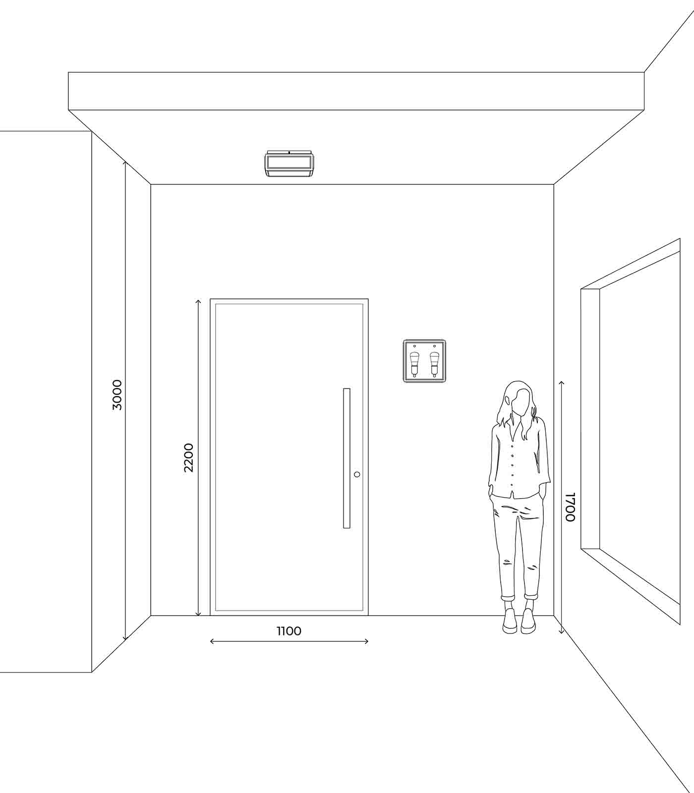 Lighting Republic Lille 2lt Interior Wall Light Old Bronze - LR.i04.73.006.W- Lighting Republic