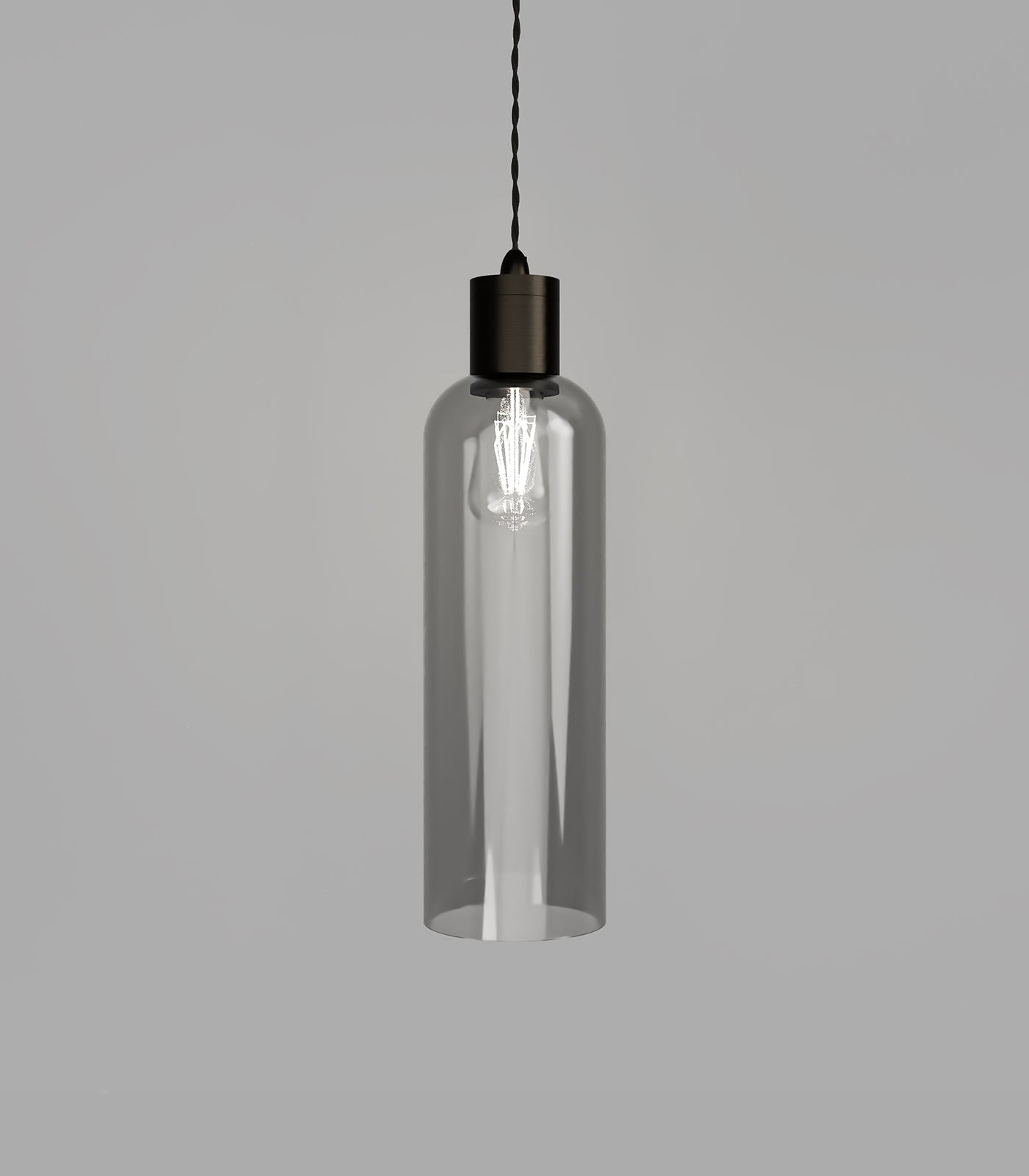 Lighting Republic Parlour Elong Interior Pendant Light Amber/ Clear/ White/ Smoked - LR.i02.25. + LR.A01.007.