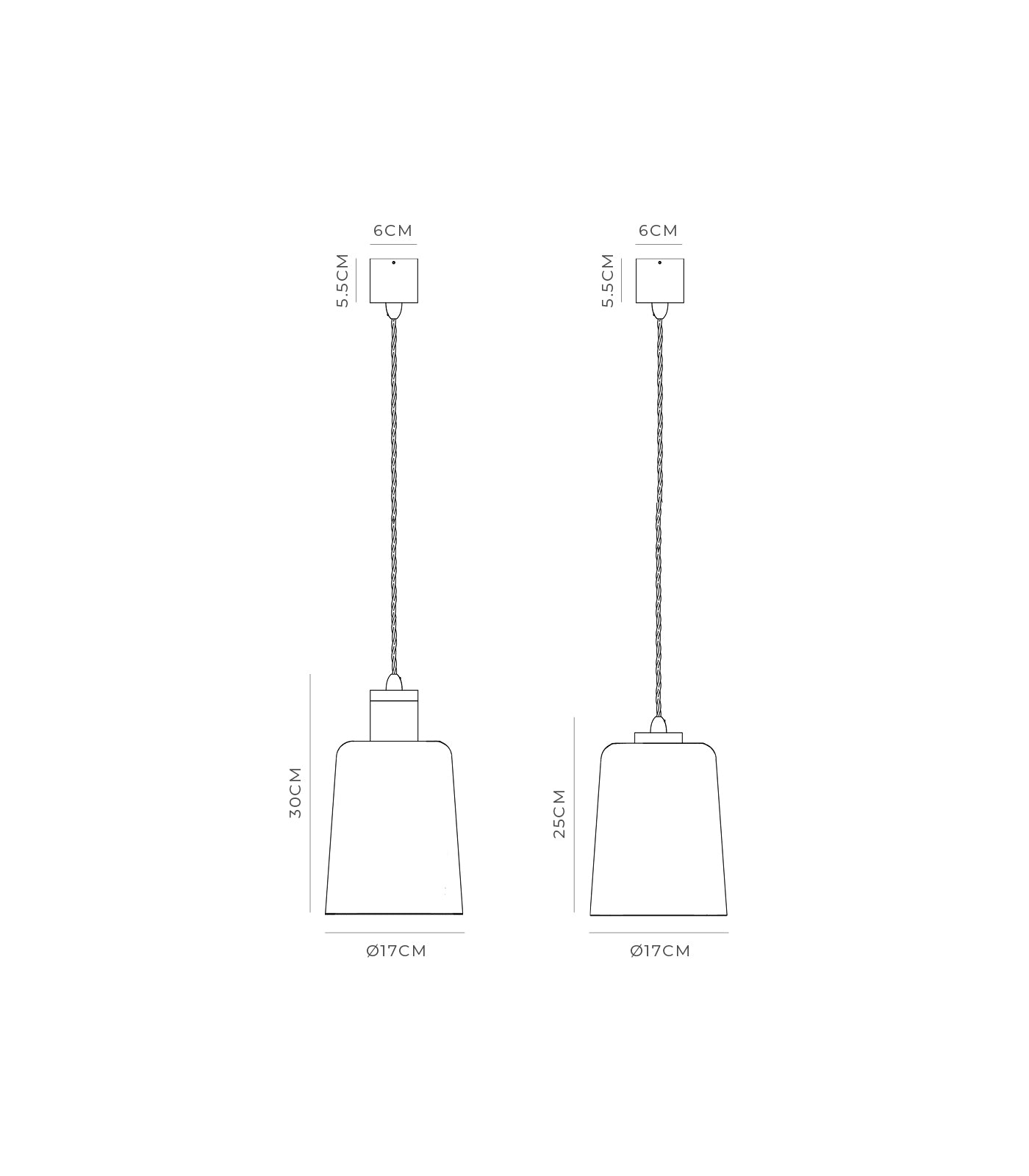 Lighting Republic Parlour Glass Interior Pendant Iron/ Old Brass - LR.i025. + LR.A01.