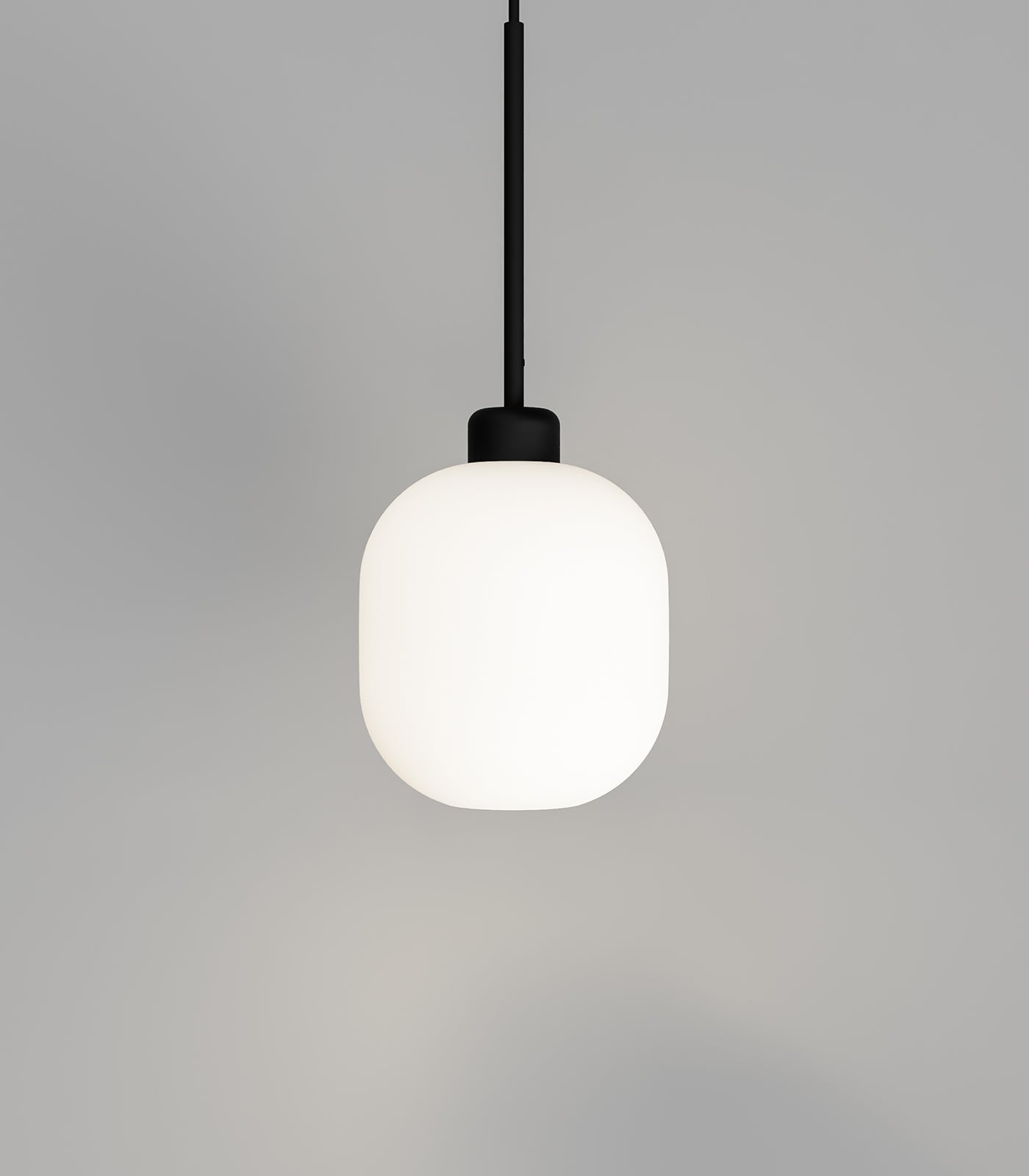 Lighting Republic Parlour Lite Curve Interior Pendant White/ Clear/ Smoke - LR.i02.26. + LR.A01.006.