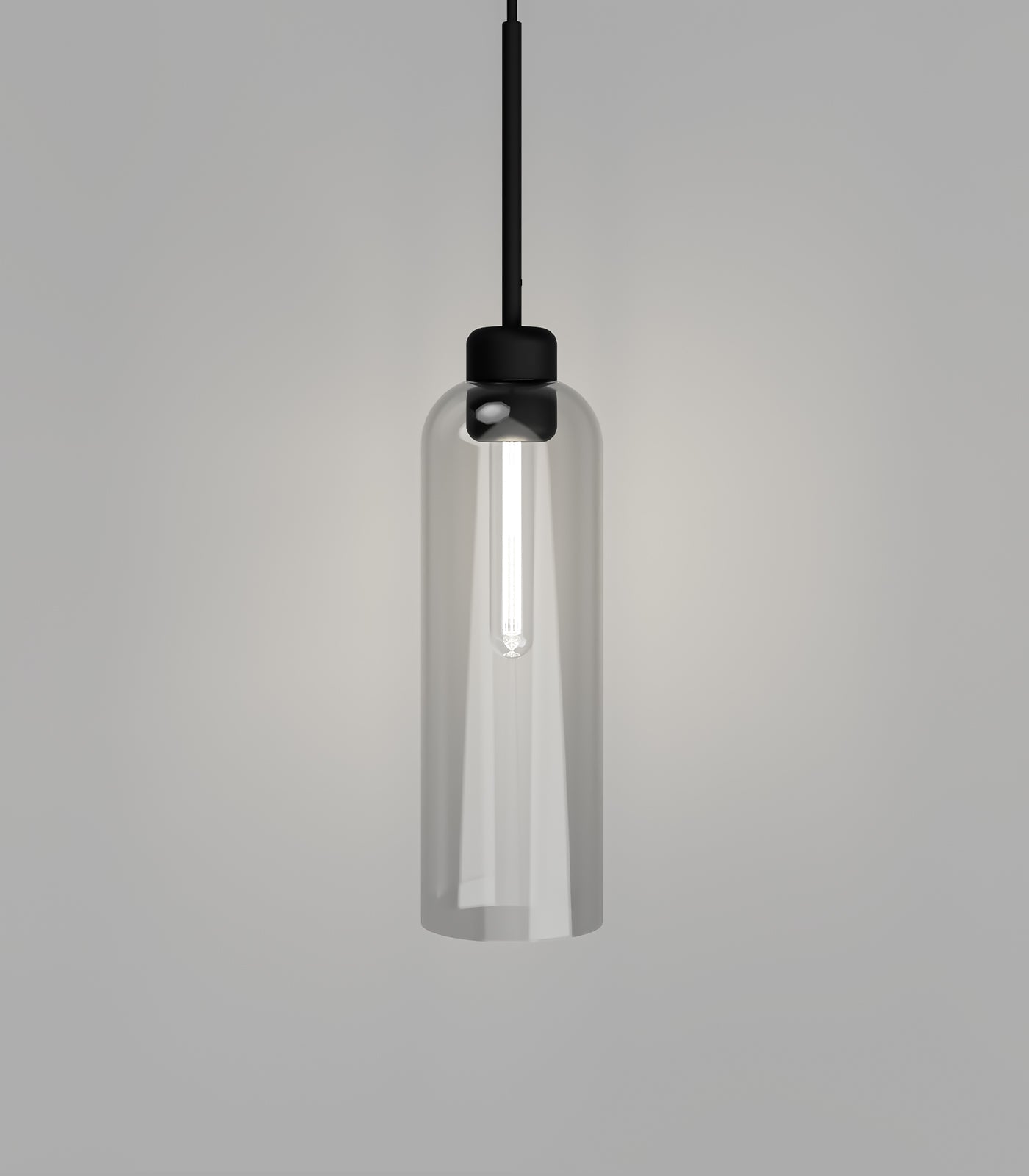 Lighting Republic Parlour Lite Elong Interior Pendant Amber/ Clear/ White/ Smoke - LR.i02.26. + LR.A01.007.