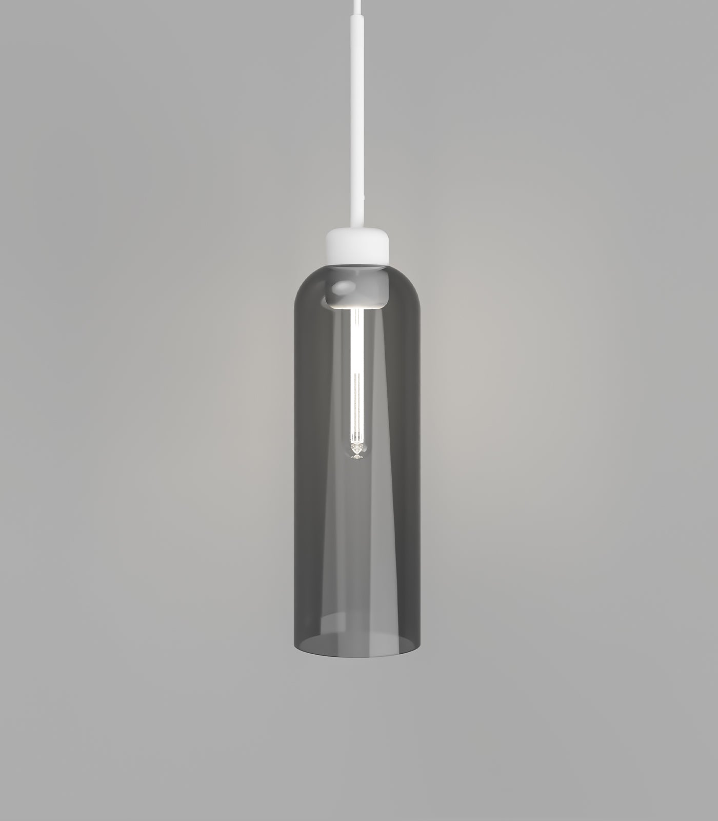 Lighting Republic Parlour Lite Elong Interior Pendant Amber/ Clear/ White/ Smoke - LR.i02.26. + LR.A01.007.