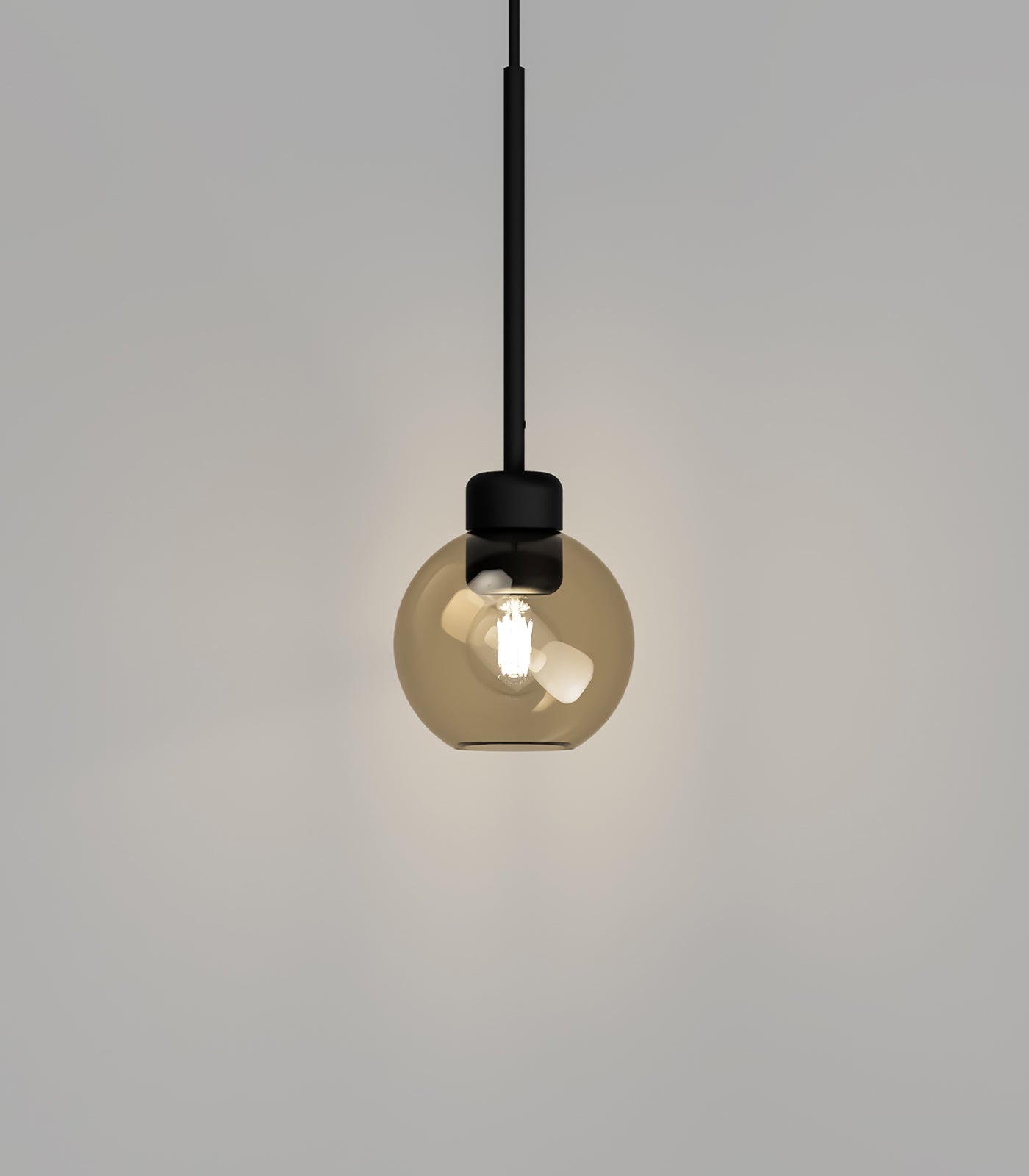 Lighting Republic Parlour Lite Sphere Interior Pendant Light Amber/ Clear/ White/ Smoke - LR.i02.26. + LR.A01.004.