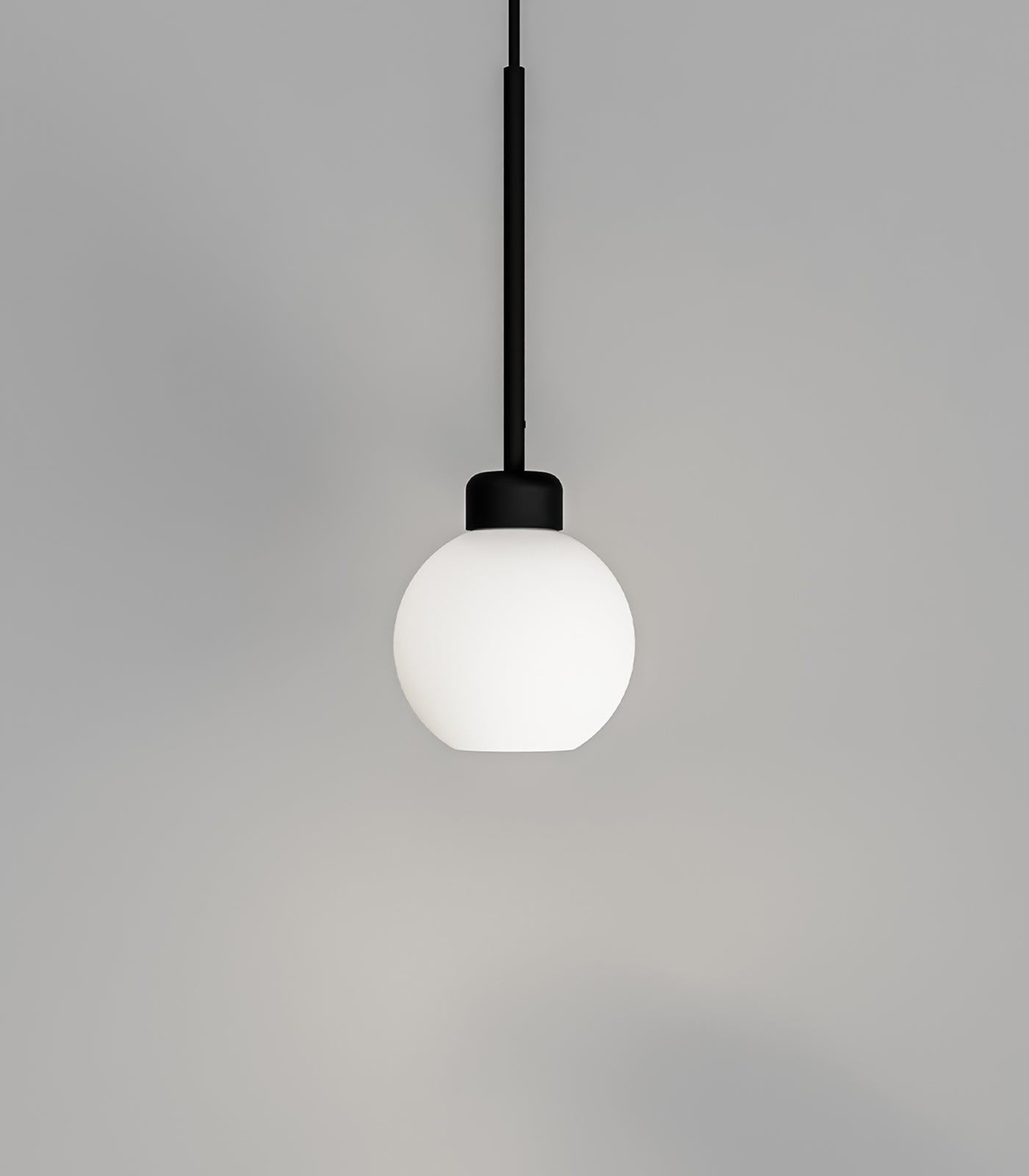 Lighting Republic Parlour Lite Sphere Interior Pendant Light Clear/ White- LR.i02.26. + LR.A01.004.
