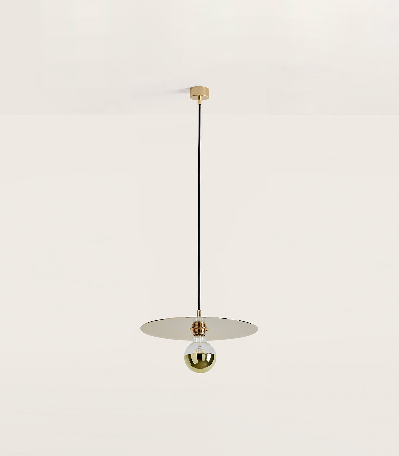 Aromas Disc Interior Pendants Chrome/ Gold - ARO.C1038