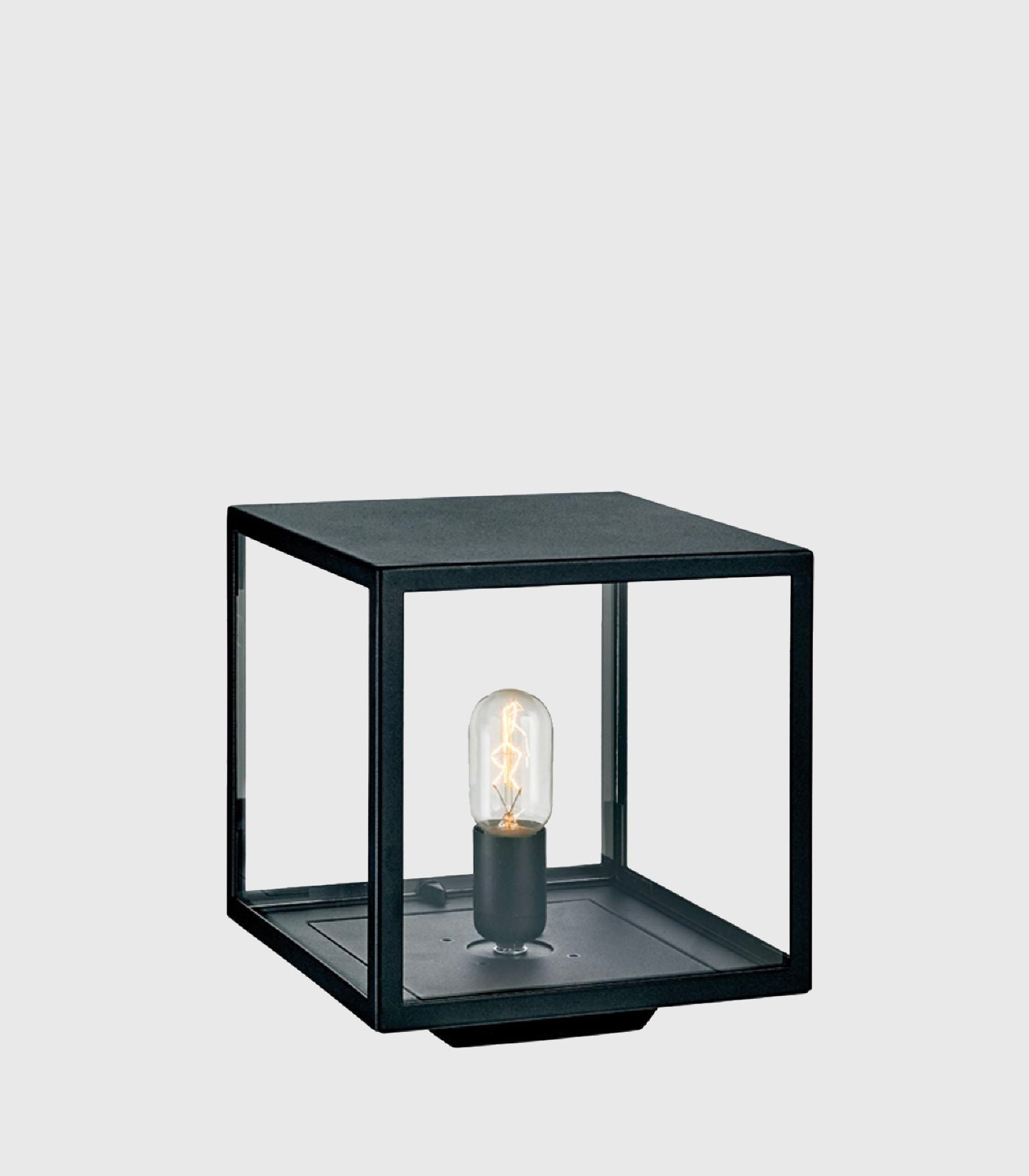 Norlys Lofoten Clear Pillar Exterior Lighting Black IP44 - NLYS.1941B- Norlys