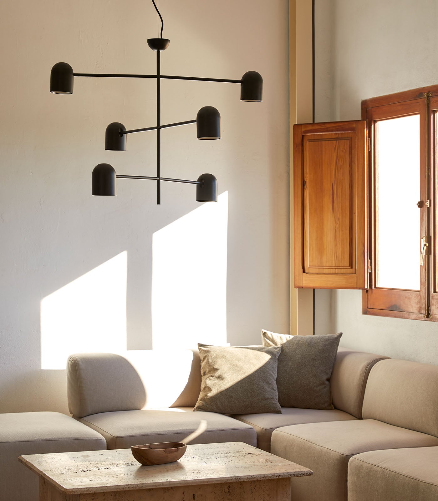 Aromas Pipe Interior Pendants 3000K Matte Black 3W - ARO.C1293