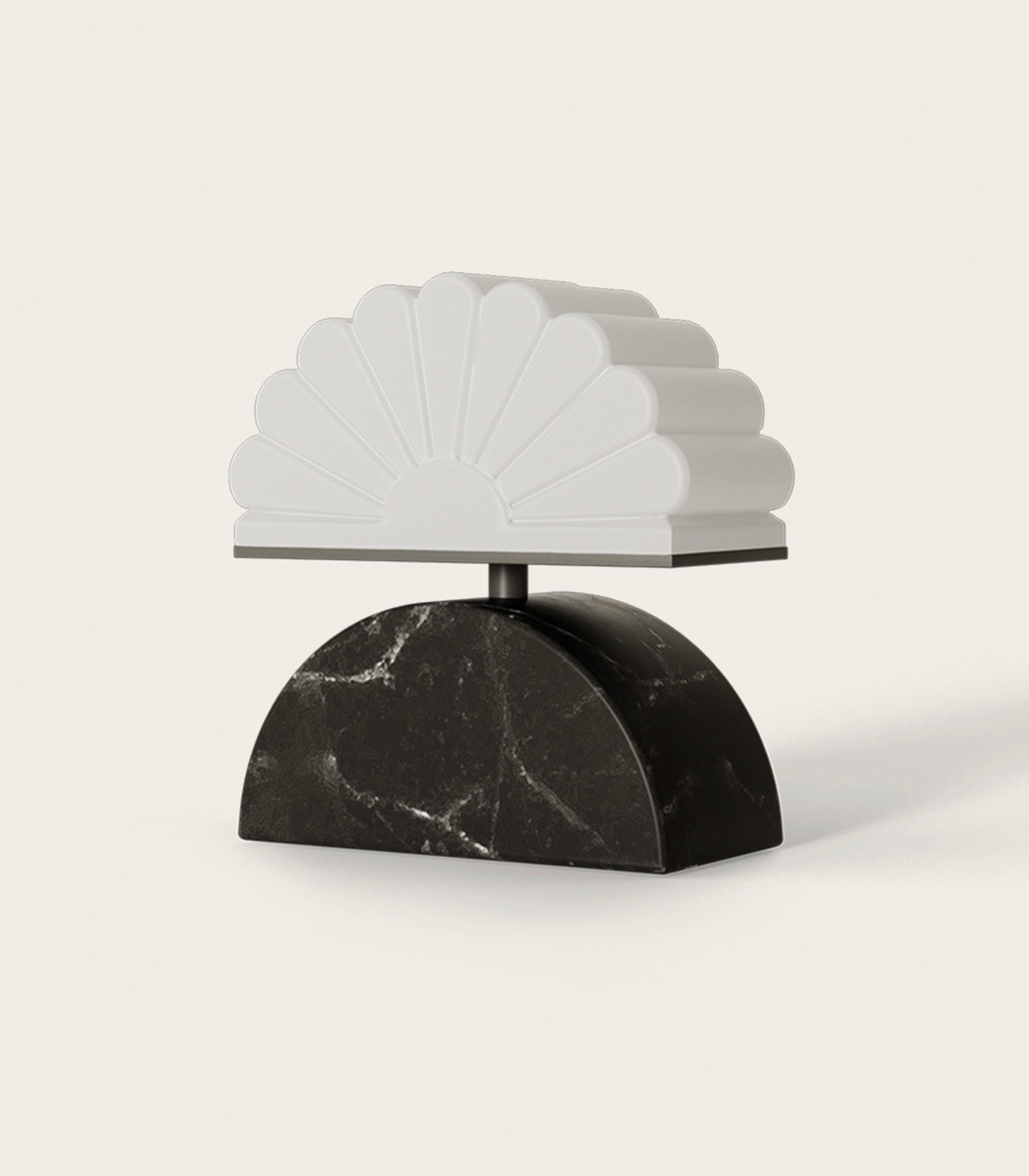 Aromas Gina Table Lamp 2700K Aged Gold/ Matte Black/ Green- ARO.GINA/T