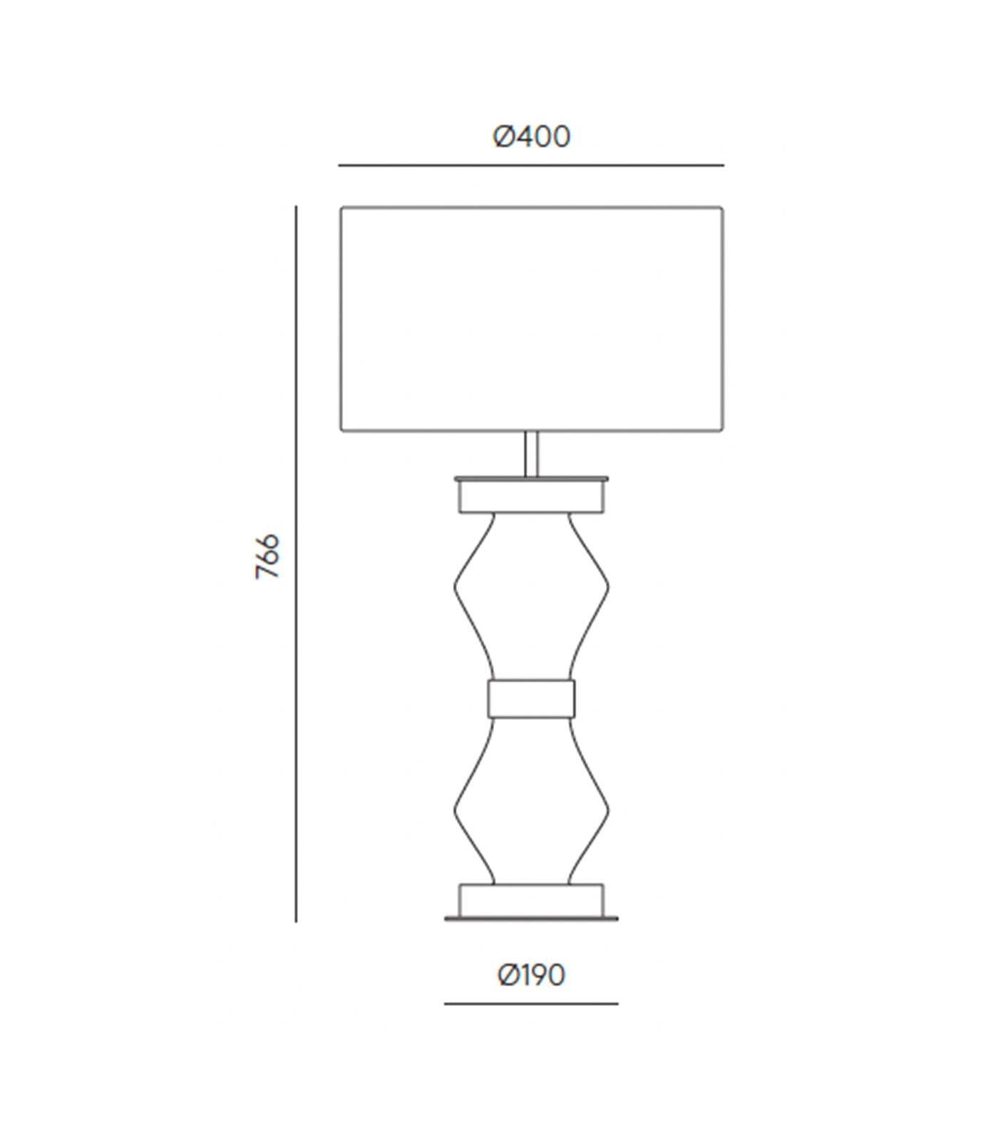 Aromas Kitta Kitta Table Lamp - ARO.NAC108/ORO/NCS S3010Y40R+NCS 6005Y50R+801011/41