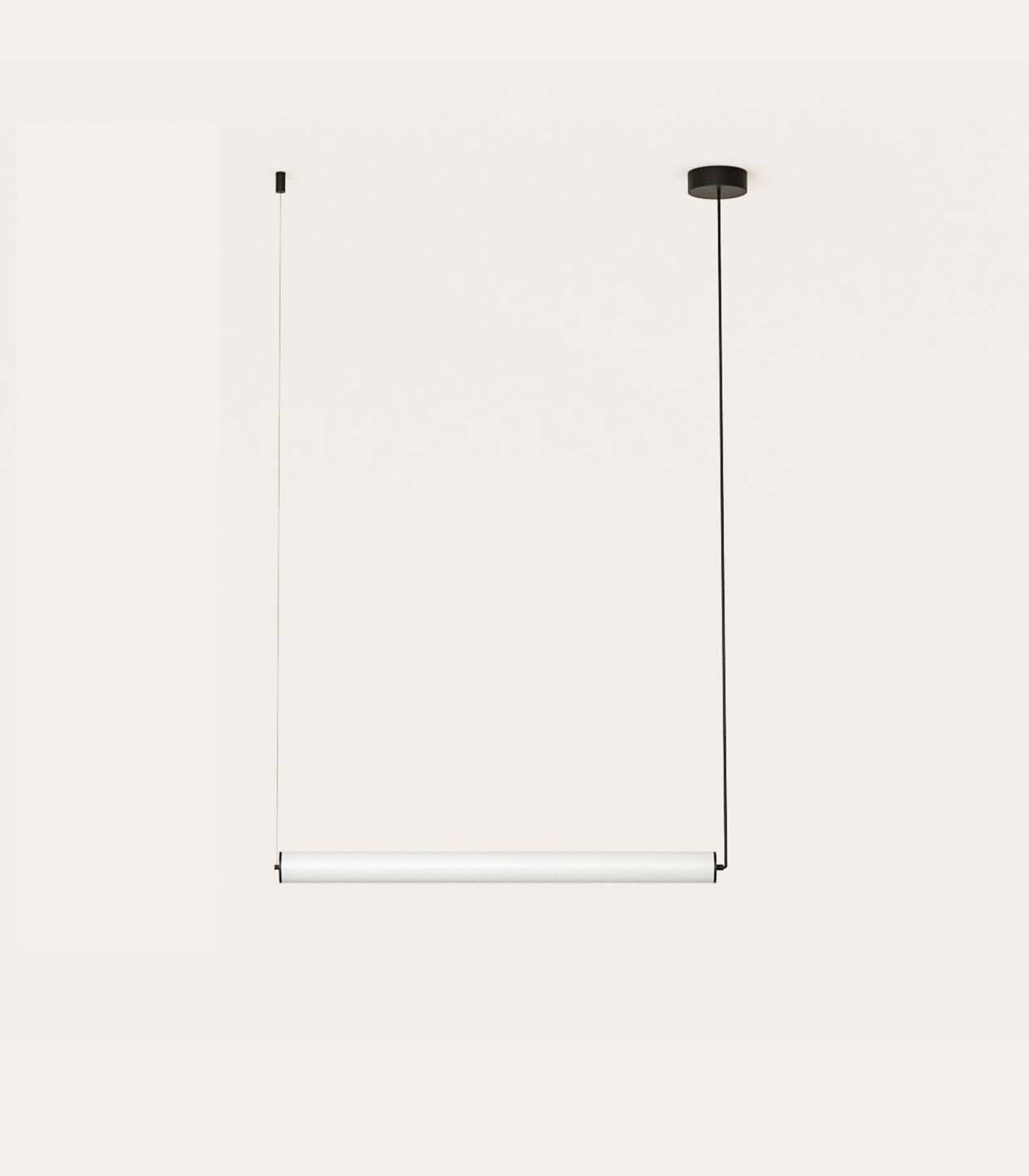 Aromas Tube Interior Pendants 2700K Aged Gold/ Matte Black 20W - ARO.Tube