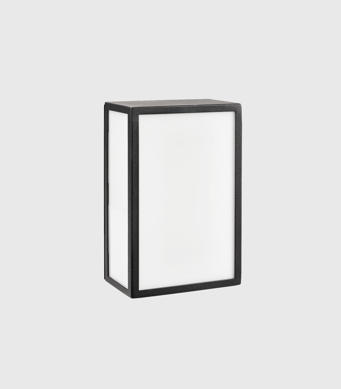 Norlys Lofoten Opal Flush Exterior Wall Lights Black IP44 - NLYS.1960B - Norlys