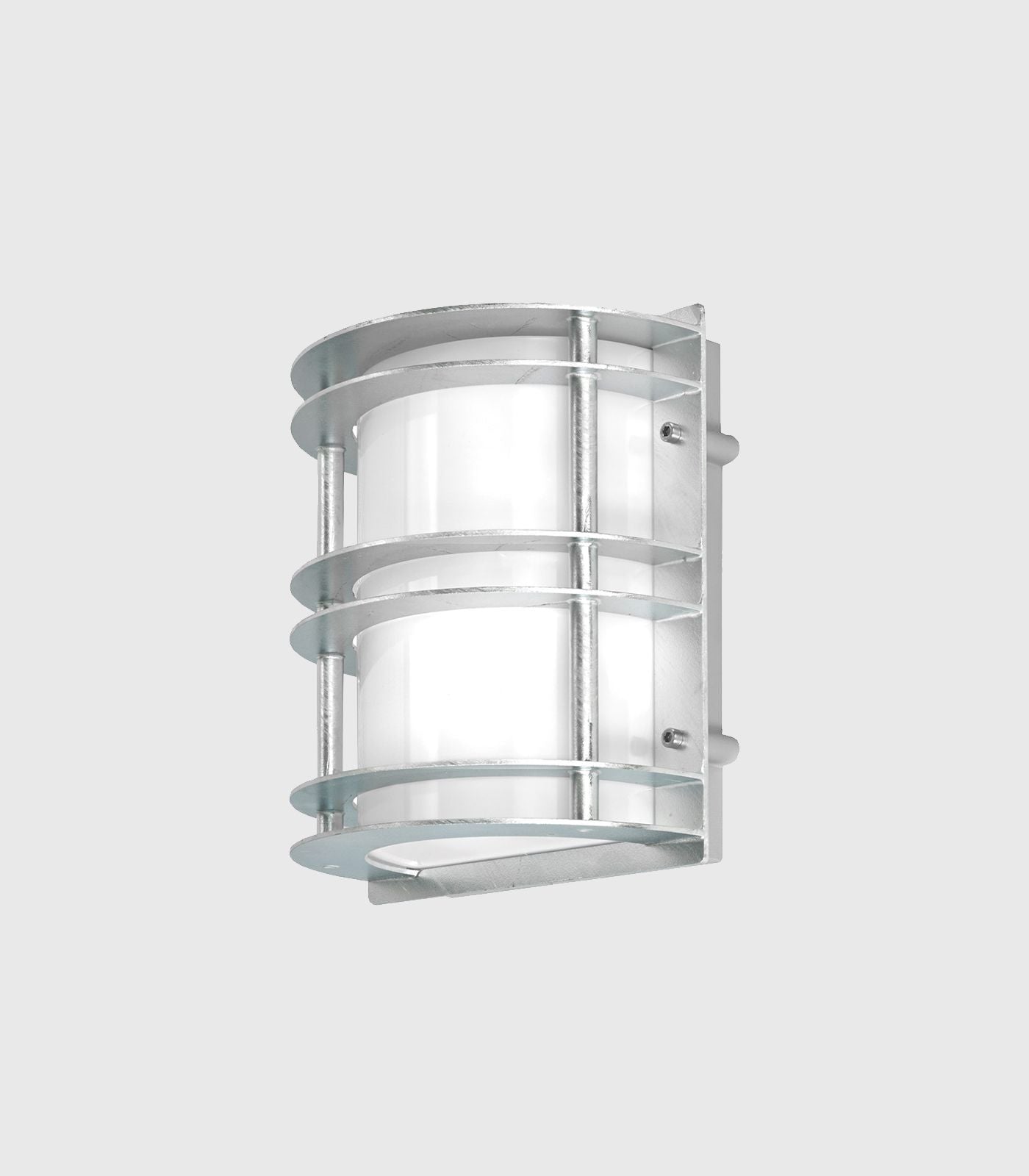 Norlys Stockholm Flush Exterior Wall Lights Black / Galvanized Steel IP54 - NLYS.226, NLYS.220 - Norlys
