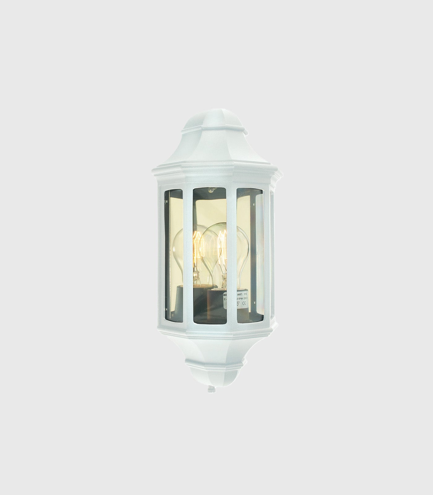 Norlys Genova Mini Exterior Wall Lights Black / White IP54 - NLYS.175B, NLYS.175W - Norlys
