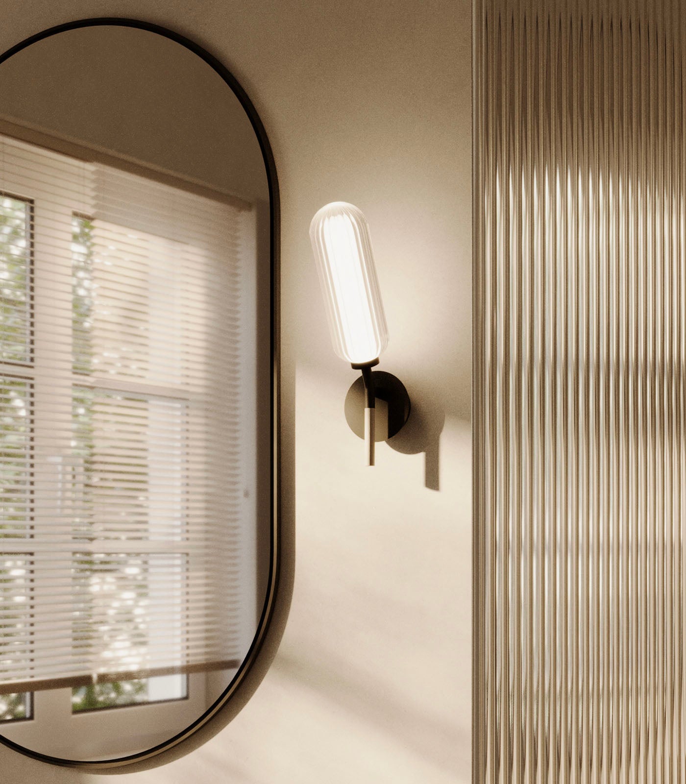 Aromas Lari Interior Wall Lights 2700K Cyber/ Dark Brown/ Taupe/ Orange/ Aged Gold 9W- ARO.LARI/W