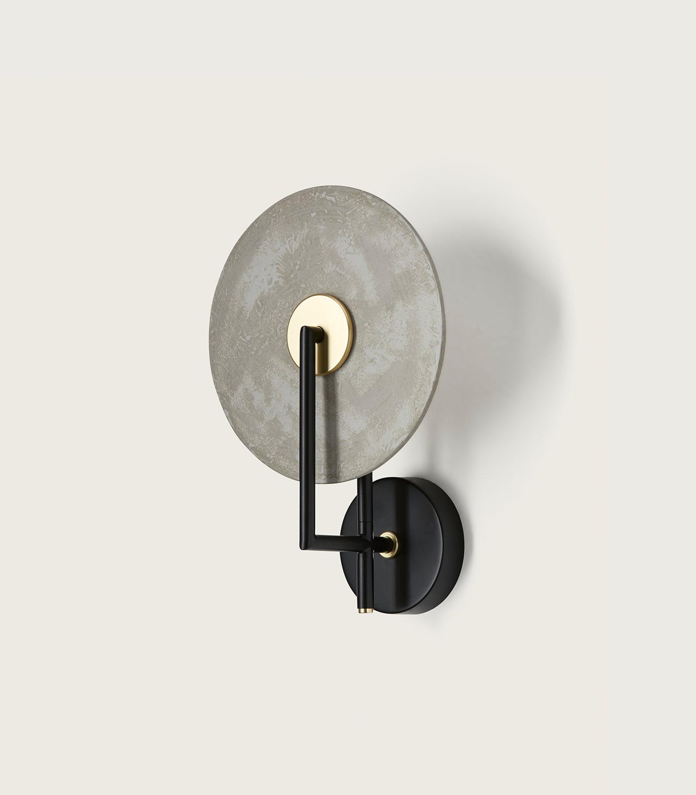 Aromas Erto Large Wall Lights 2700K Matte Black/ Matte Brass 5W - ARO.A1257+1223 PINK