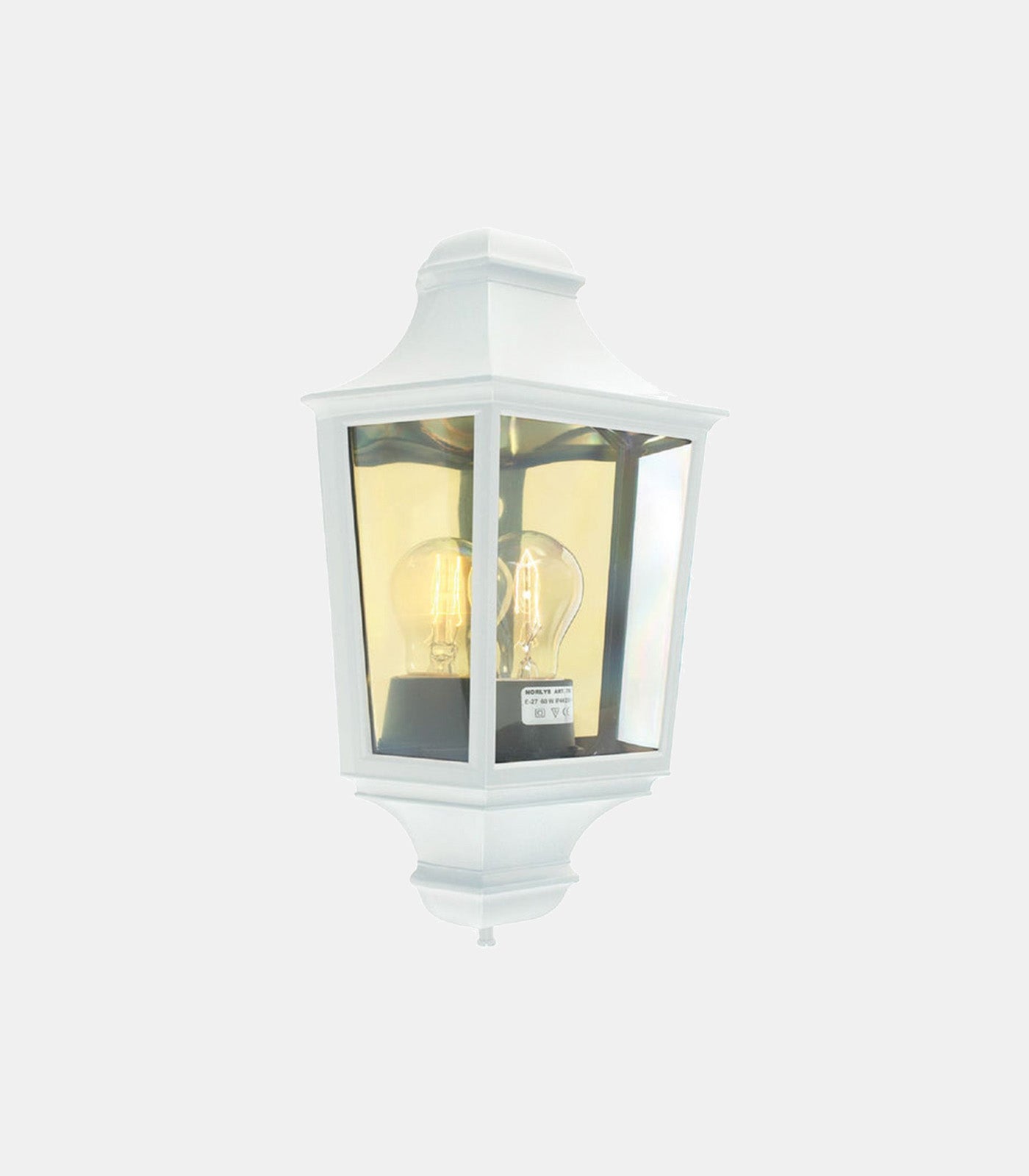 Norlys Glasgow Exterior Wall Lights Black / White IP54 - NLYS.730B, NLYS.730W - Norlys