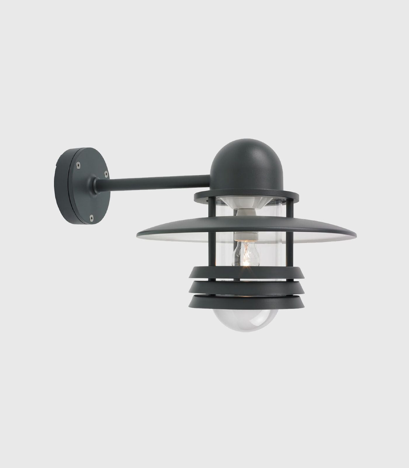 Norlys Helsinki Exterior Wall Lights Aluminium / Graphite IP54 - NLYS.886AL, NLYS.886GR - Norlys