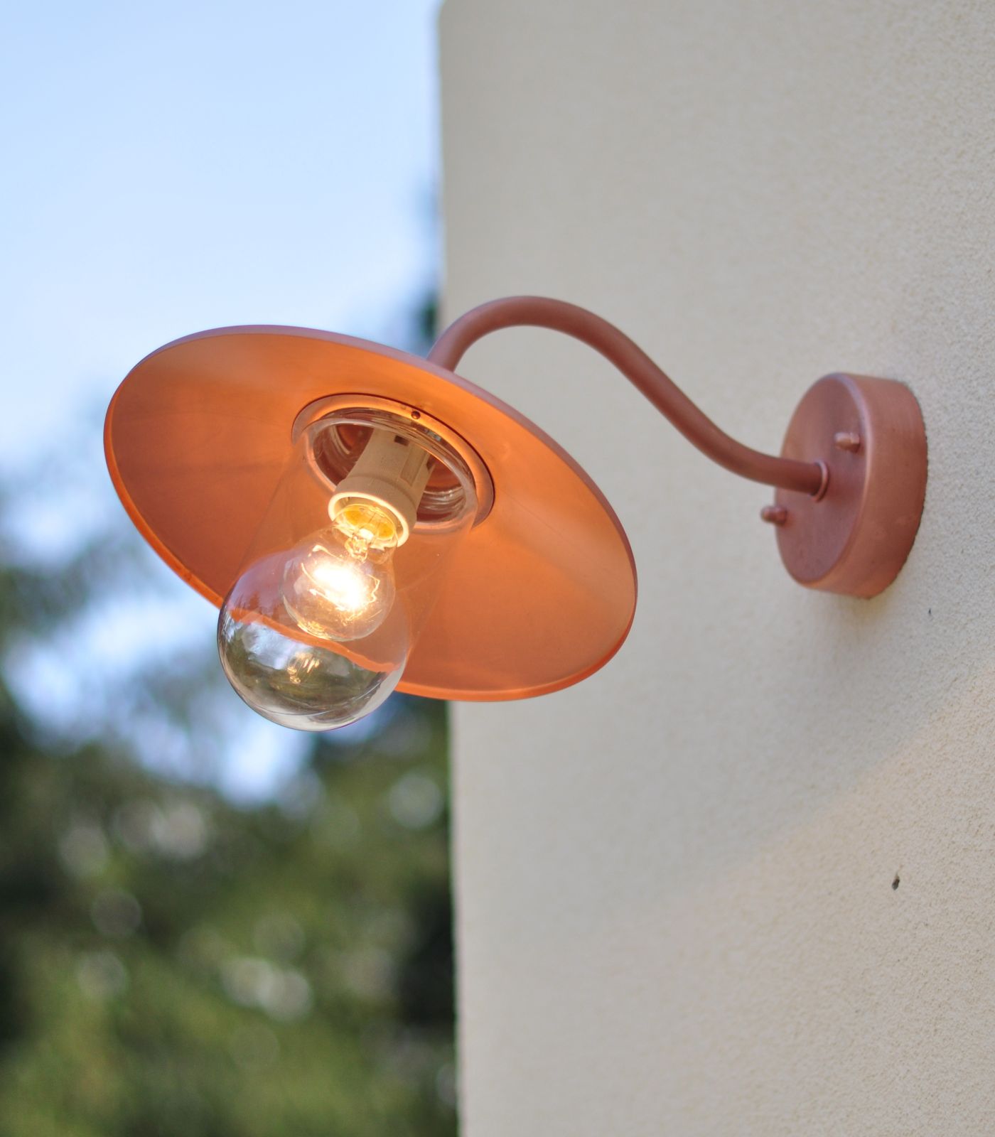 Norlys Karlstad Exterior Wall Light Black / White / Copper / Galvanized Steel IP55 - NLYS.230 - Norlys