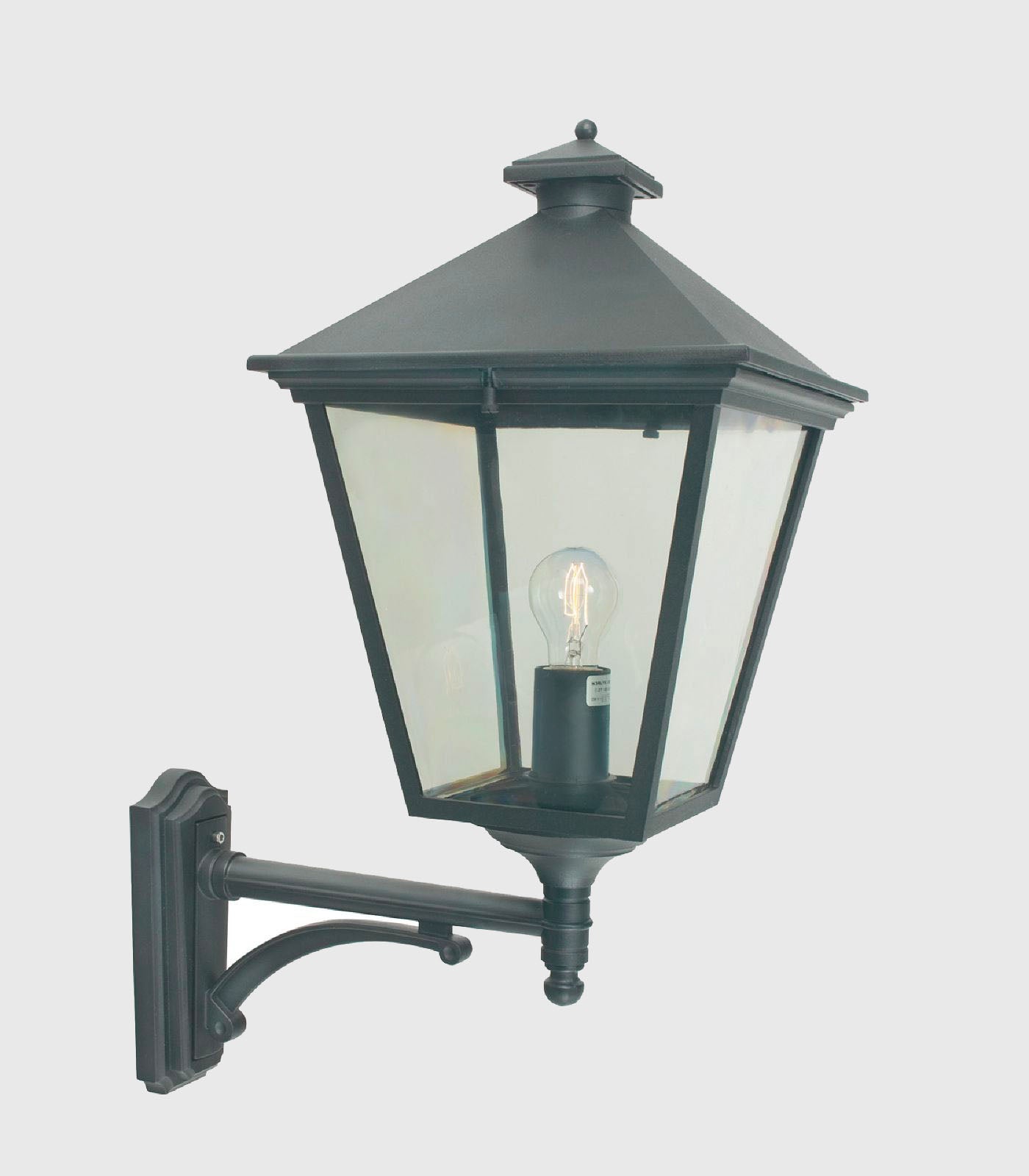 Norlys London Arm Small/Large Exterior Wall Lights Black / White IP54 - NLYS.480, NLYS.481, NLYS.490, NLYS.493- Norlys