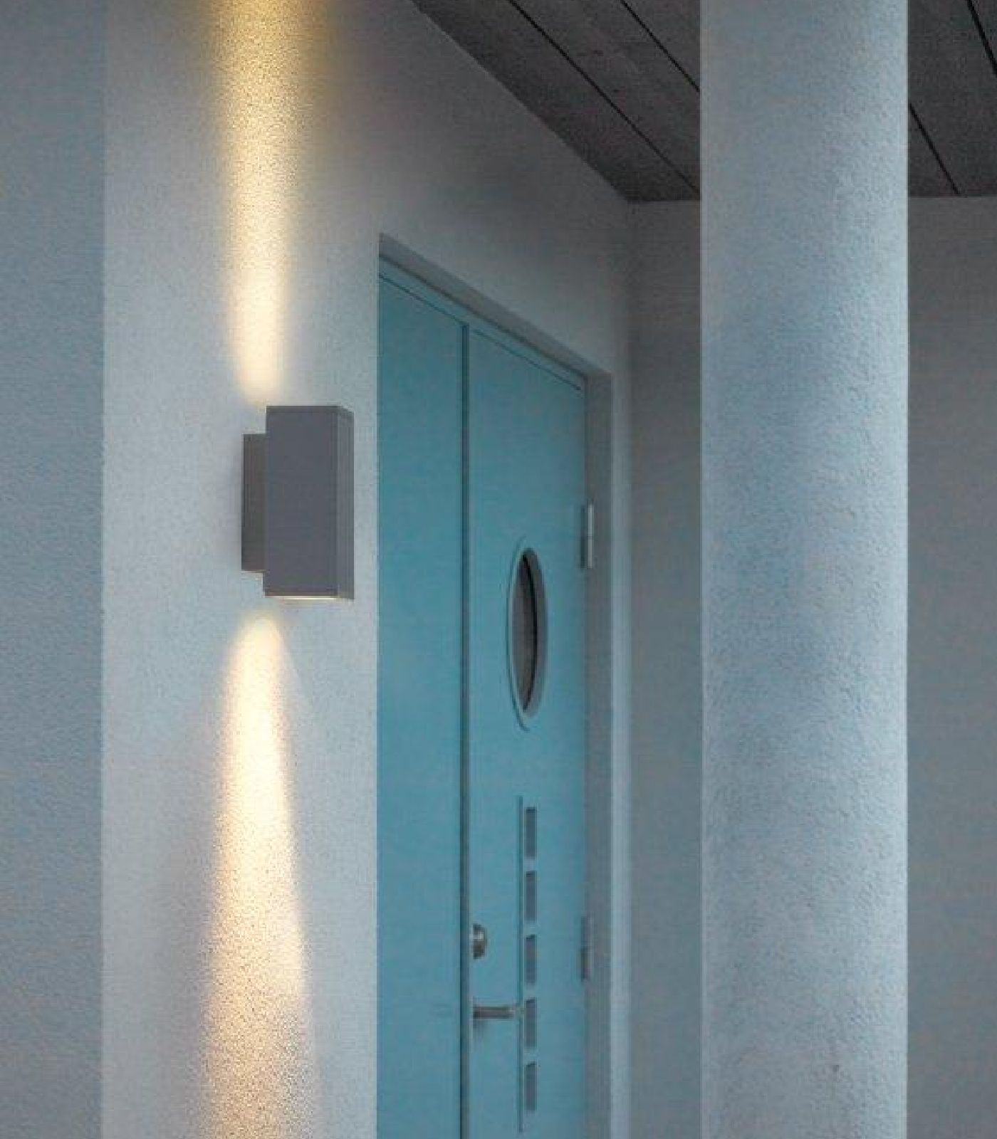 Norlys Sandvik Exterior Wall Lights Black / White / Aluminium / Graphite IP65 - NLYS.1740, NLYS.1730