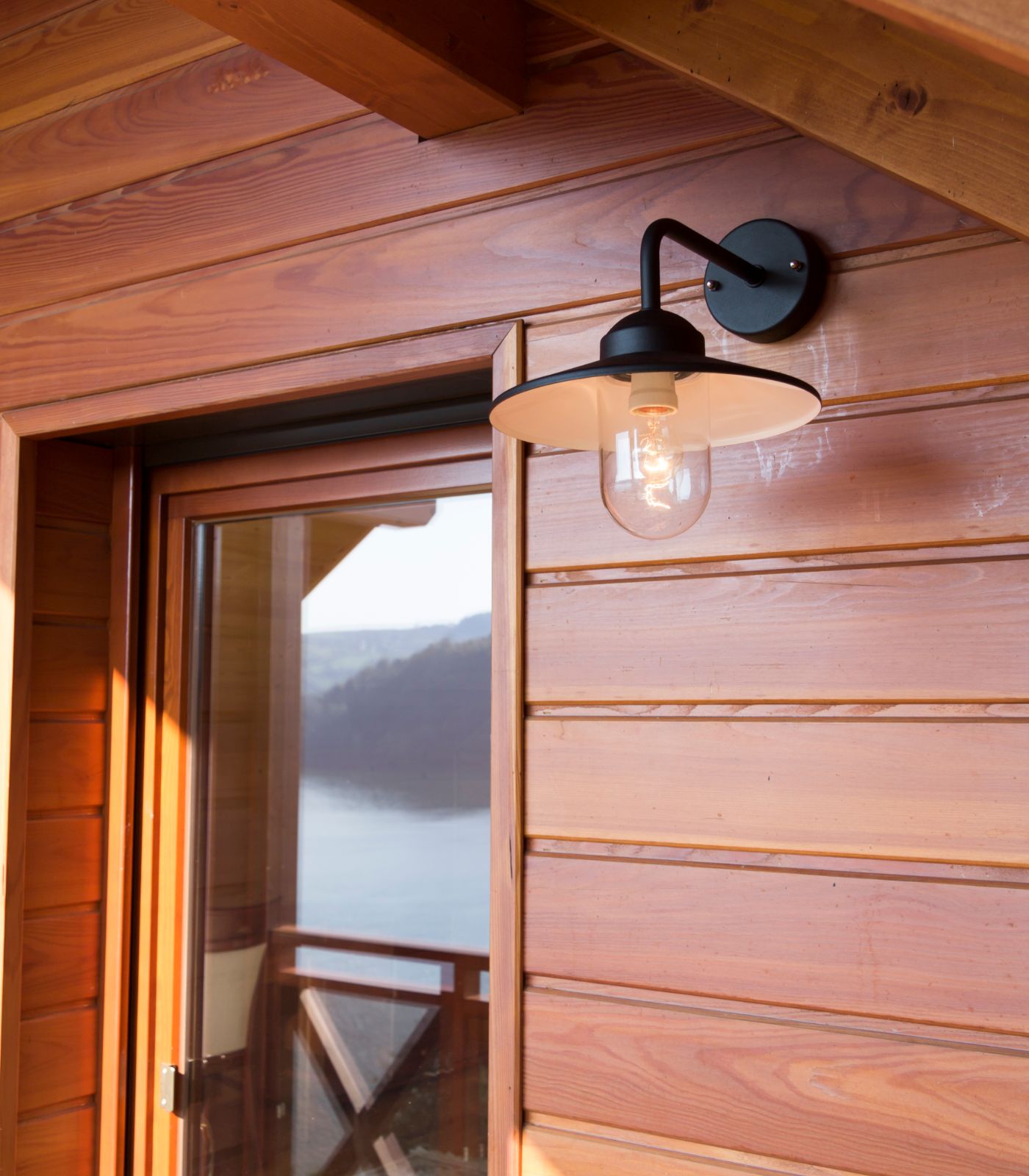 Norlys Vansbro Exterior Wall Lights Black/ Copper/ Galvanized Steel IP55 - NLYS.1920B, NLYS.1920CO, NLYS.1920GA - Norlys