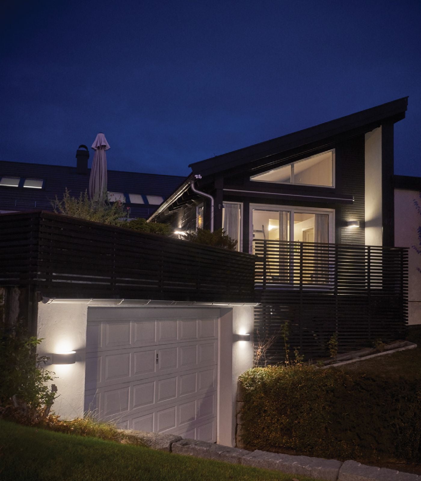 Norlys Vasa Exterior Wall Lights Aluminium / Graphite / Black / White IP65 - NLYS.120