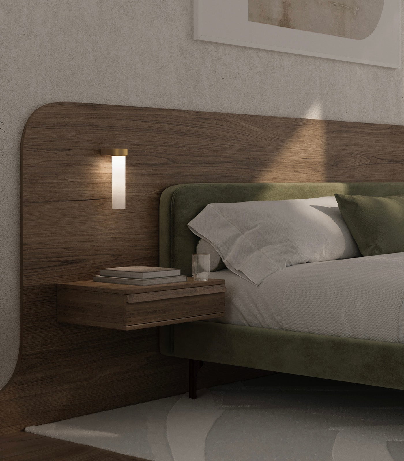 Lighting Republic Edge Interior Wall Light 2700K Old Brass/ Iron 4W IP44- LR.i01.75. + LR.A05.001.