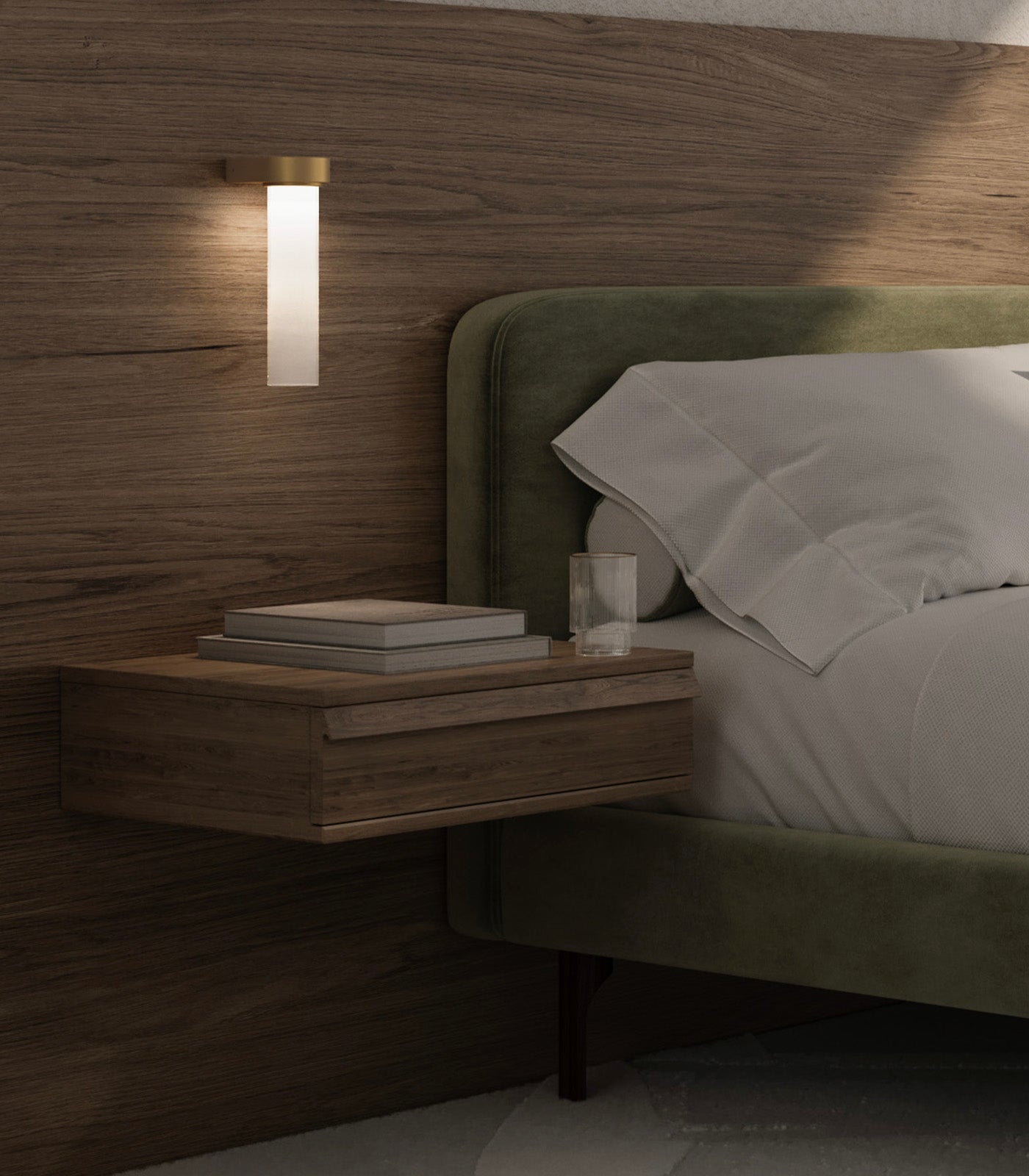 Lighting Republic Edge Interior Wall Light 2700K Old Brass/ Iron 4W IP44- LR.i01.75. + LR.A05.001.