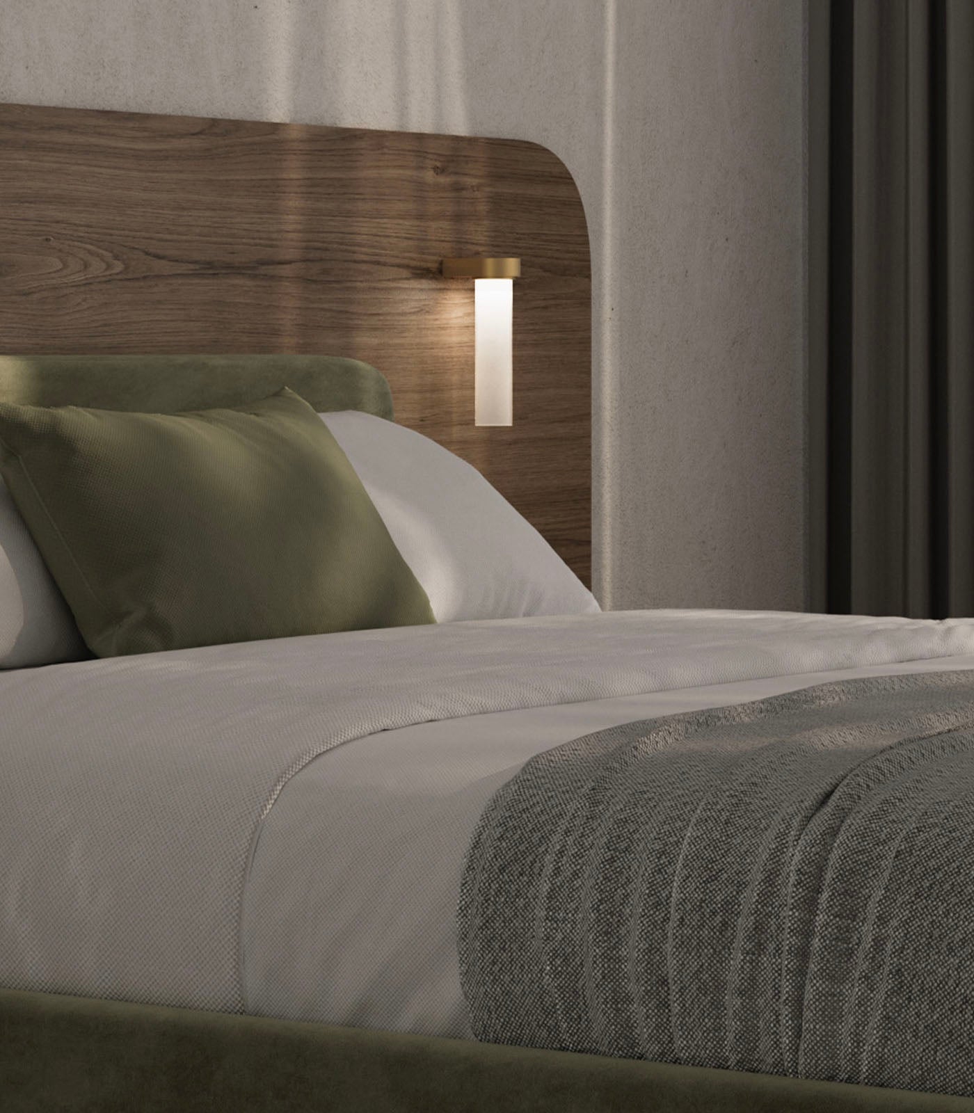 Lighting Republic Edge Interior Wall Light 2700K Old Brass/ Iron 4W IP44- LR.i01.75. + LR.A05.001.