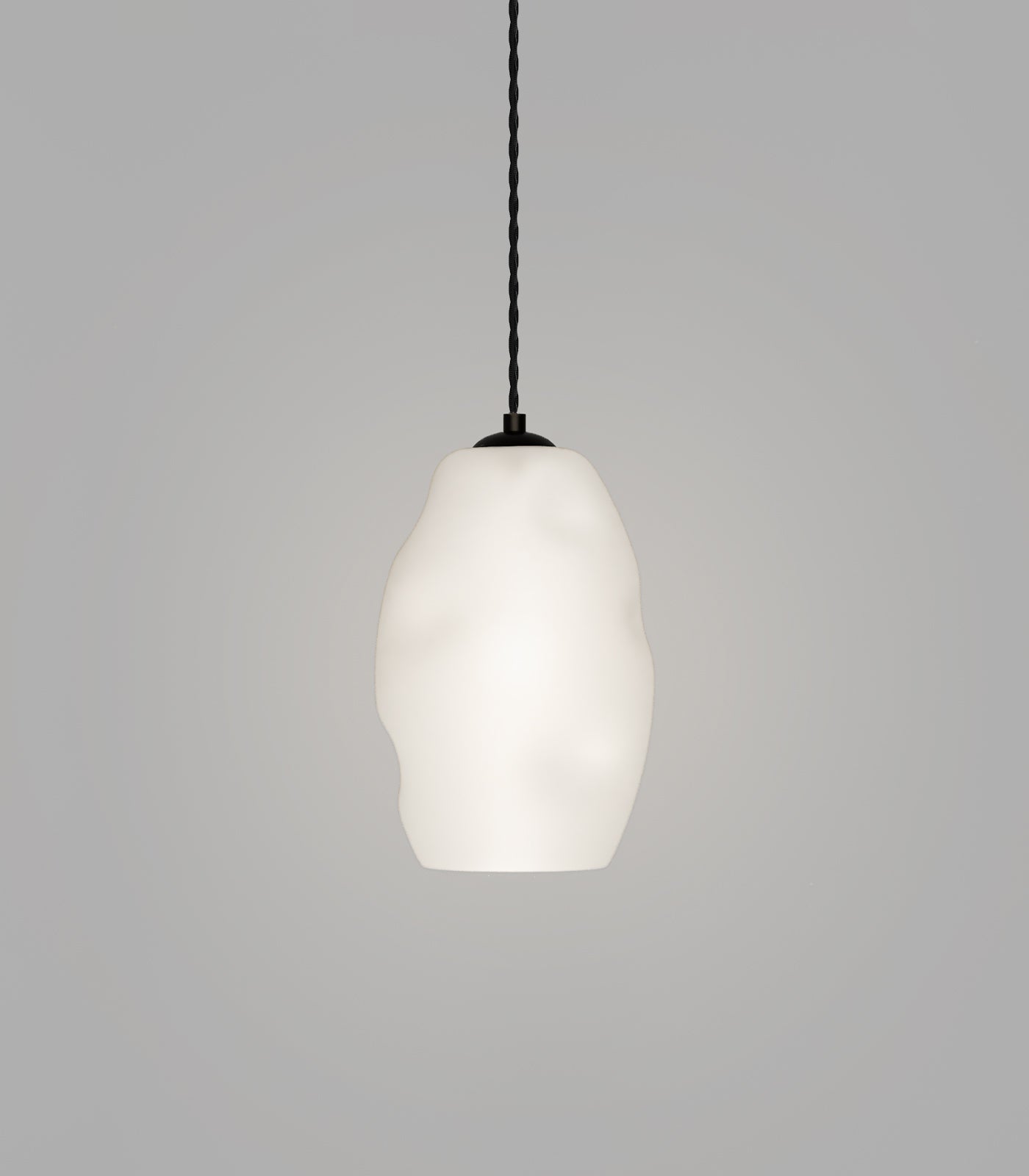 Lighting Republic Organic White Interior Pendant Old Brass- LR.i02.88.