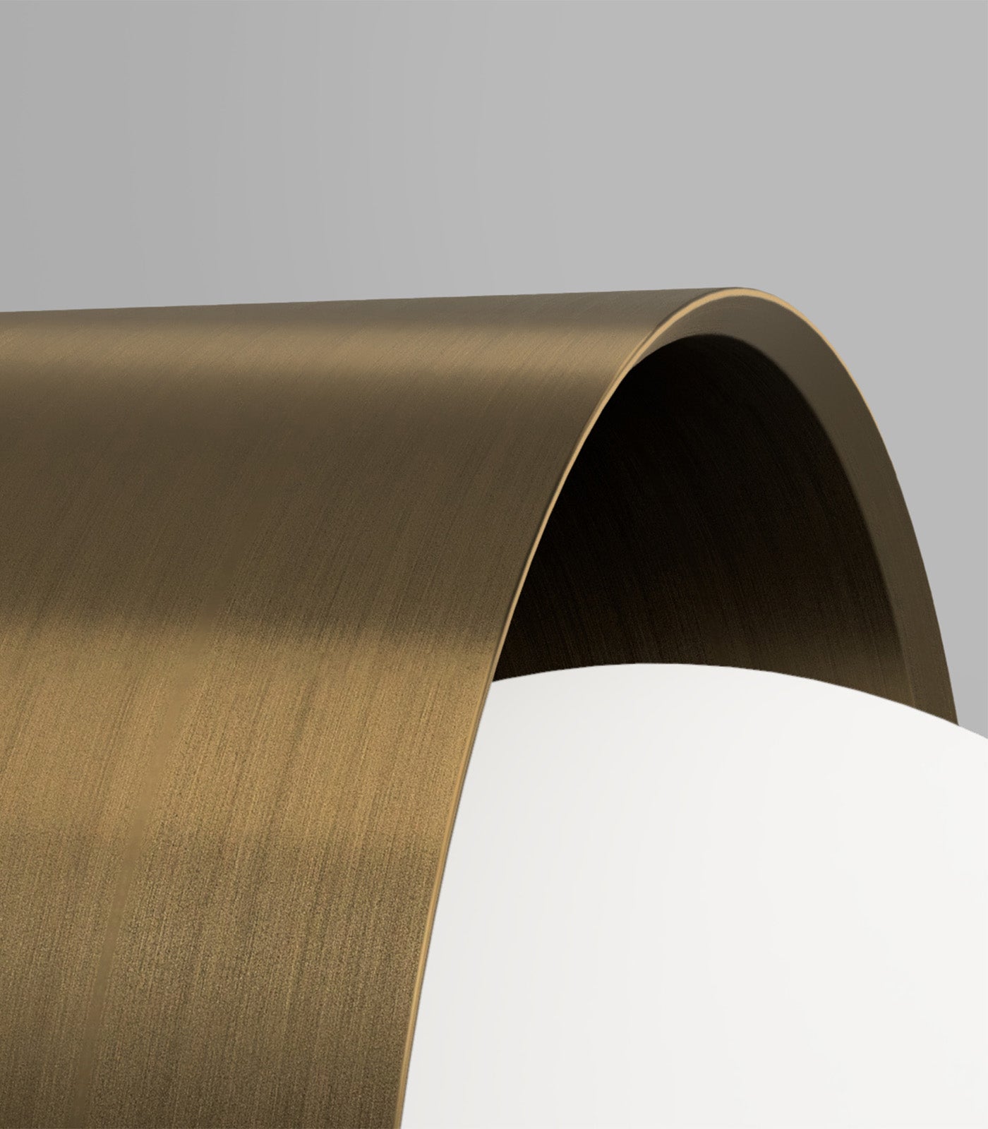 Lighting Republic Orb Sur Interior Wall Light Old Brass / Iron / White IP44 - LR.i01.54e.M. + LR.i01.54M. + LR.A03