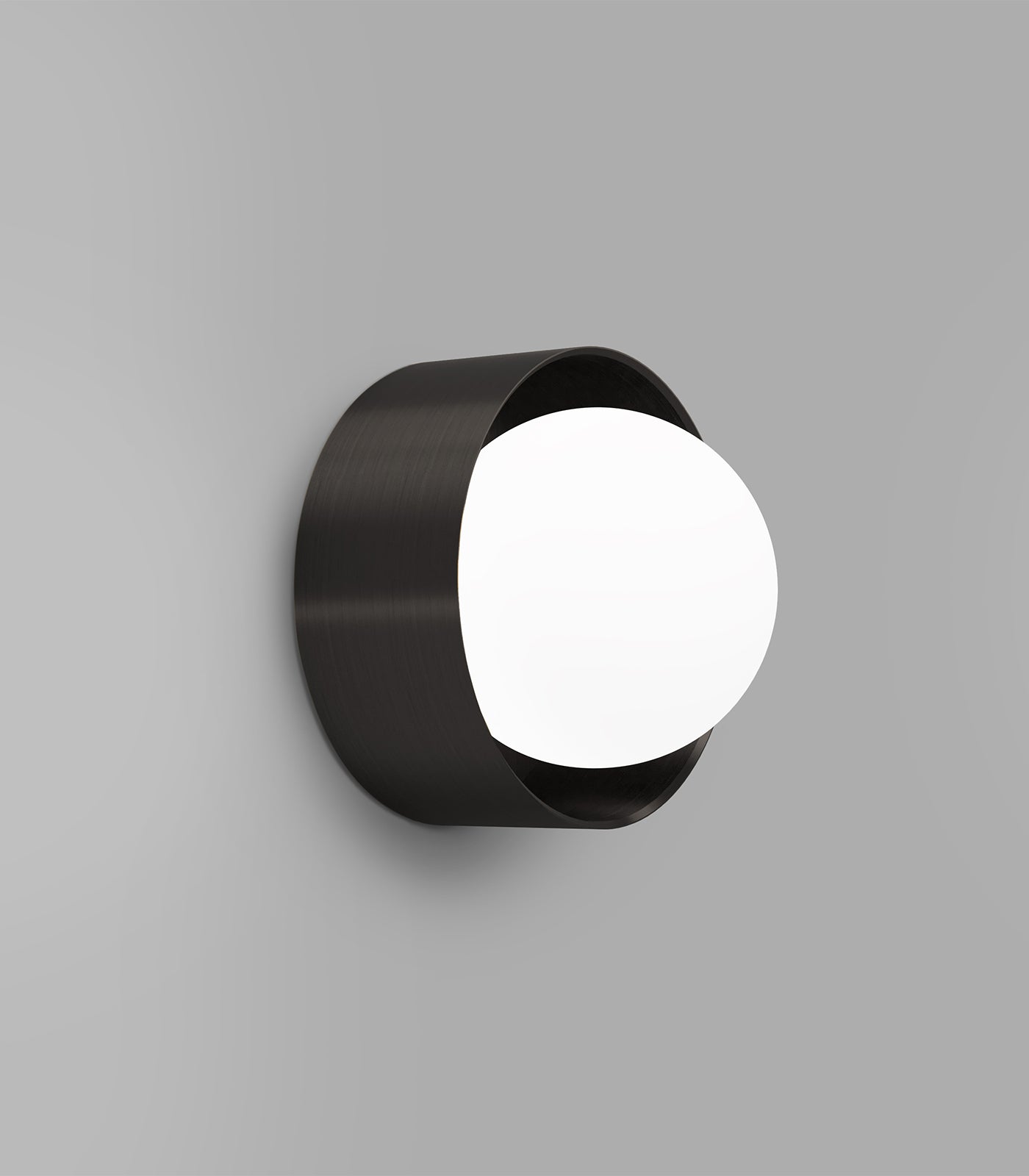 Lighting Republic Orb Sur Large Wall Lights White/ Iron/ Old Brass 240V IP44- LR.i01.54e.L.