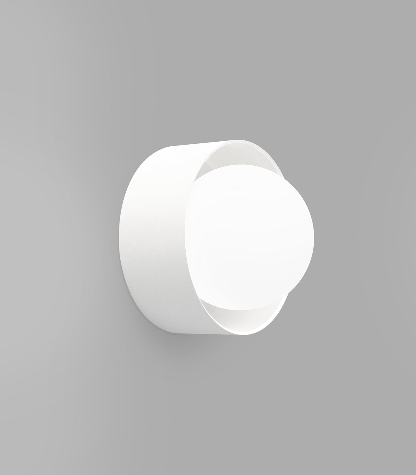 Lighting Republic Orb Sur Large Wall Lights White/ Iron/ Old Brass 240V IP44- LR.i01.54e.L.