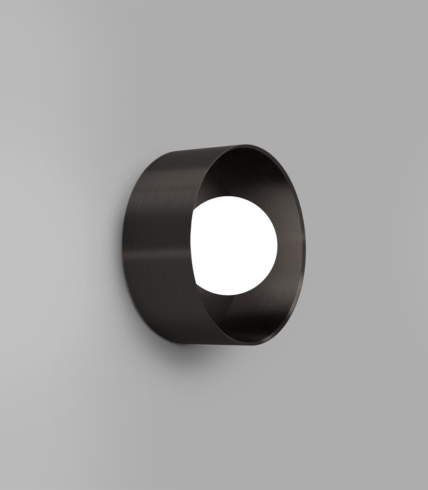 Lighting Republic Orb Sur Large Wall Lights White/ Iron/ Old Brass 240V IP44- LR.i01.54e.L.