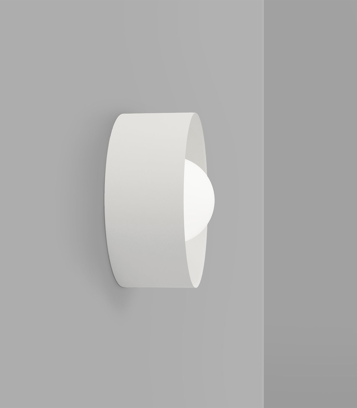 Lighting Republic Orb Sur Large Wall Lights White/ Iron/ Old Brass 240V IP44- LR.i01.54e.L.