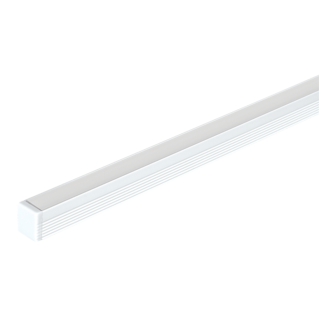 Domus MICRO Surface Mounted Profile LED Channels and Accessories Black/ White/ Aluminium- 21944, 21945, 21946