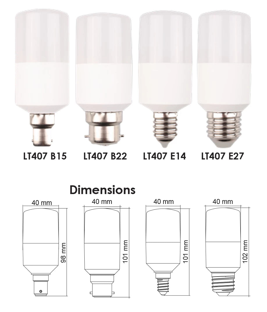 SAL LT SERIES LT407TC Lamps and Globes Tri- 7W 240V IP20 - LT407TC