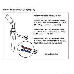 SAL MINI SPIKE DZINE (XT) Garden Spike Lights Tri- Antique Brass 3W 12V IP54- SE7361L/TC/AB