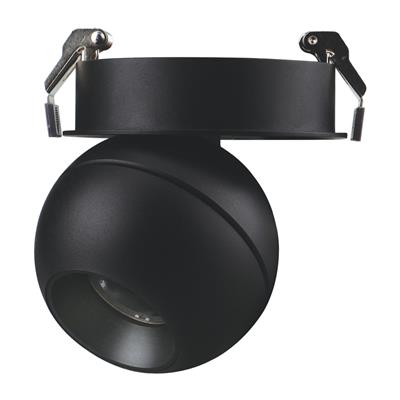 Domus Moon Recessed Ceiling Light Spot Dimmable Pendants Tri - Black/ White 6/9W 240V IP20 - 22808, 22809