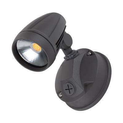 Domus Muro-Pro Single Head LED Spotlight Tri - Black / Dark Grey / White 15W 240V IP54 - 25053, 25054, 25055 - Domus Lighting