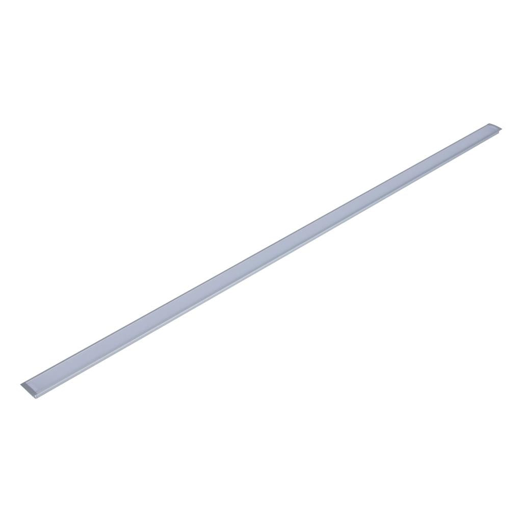Domus NOVA-24 1M Recessed LED Channel and Accessories Aluminium/ Black/ White- 22430, 22431, 22432